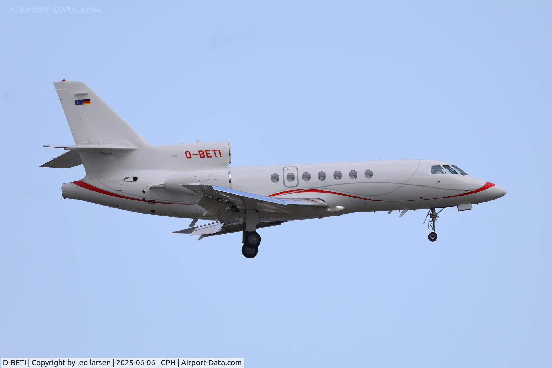 D-BETI, 1998 Dassault Falcon 50EX C/N 267, Copenhagen 6.6.2025