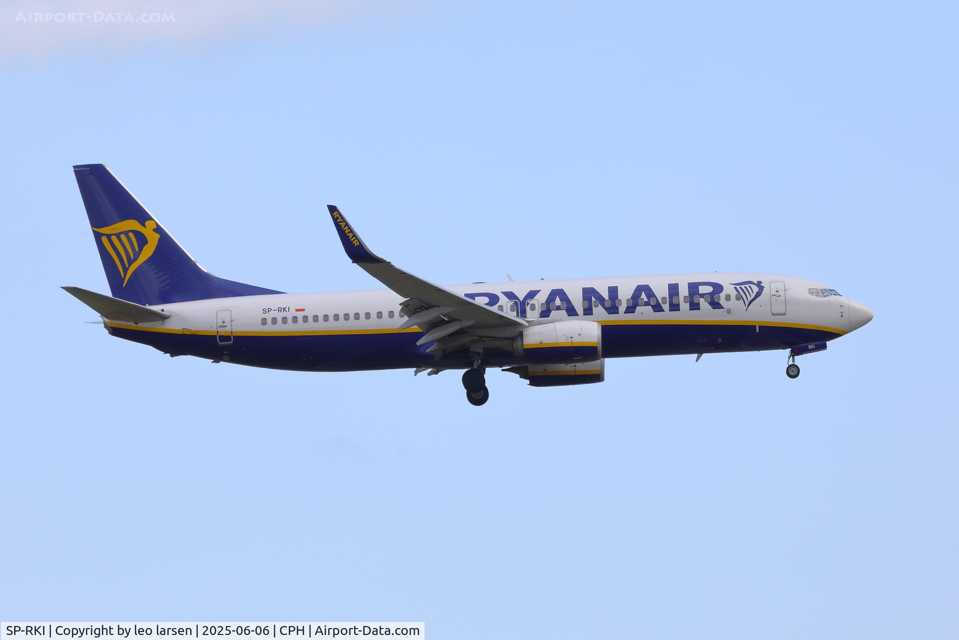 SP-RKI, 2017 Boeing 737-8AS C/N 44783, Copenhagen 6.6.2025