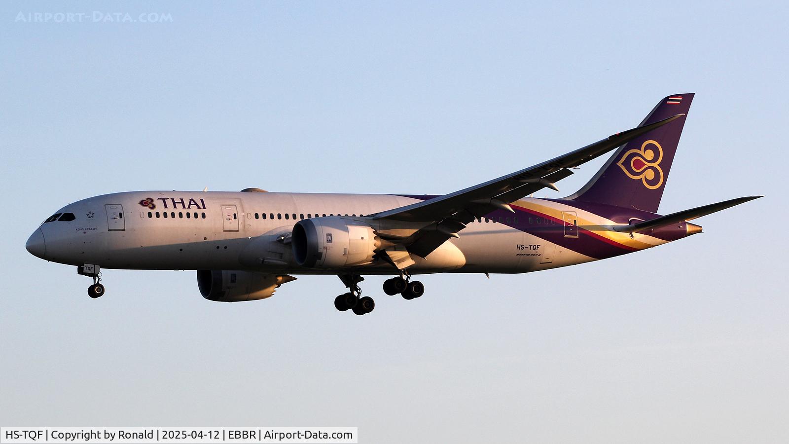 HS-TQF, 2015 Boeing 787-8 Dreamliner Dreamliner C/N 38759, at ebbr