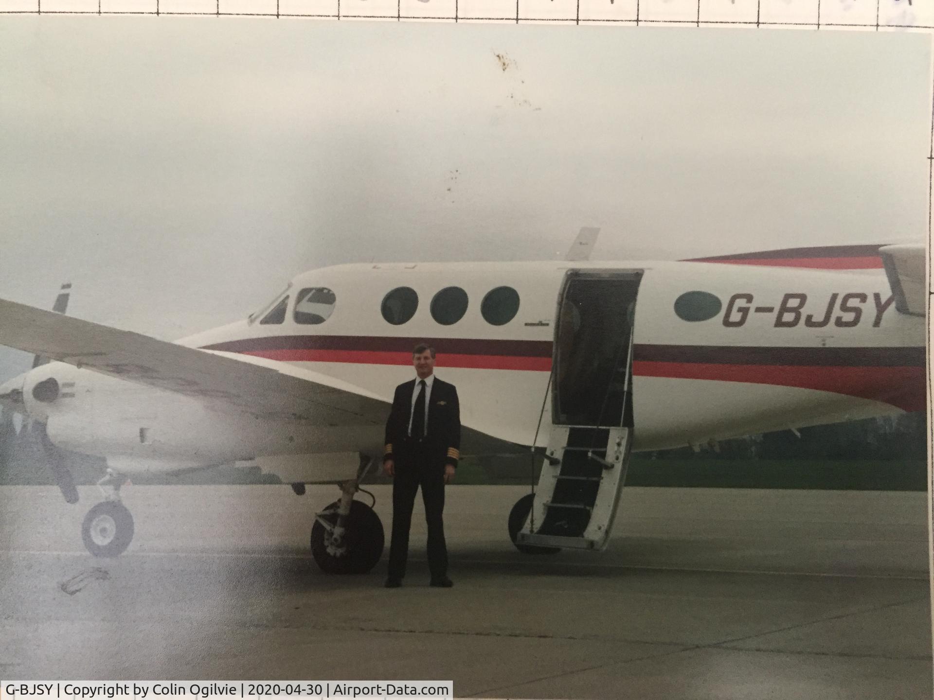 G-BJSY, 1978 Beech C90 King Air C/N LJ-805, Flew this in 1990 area in UK