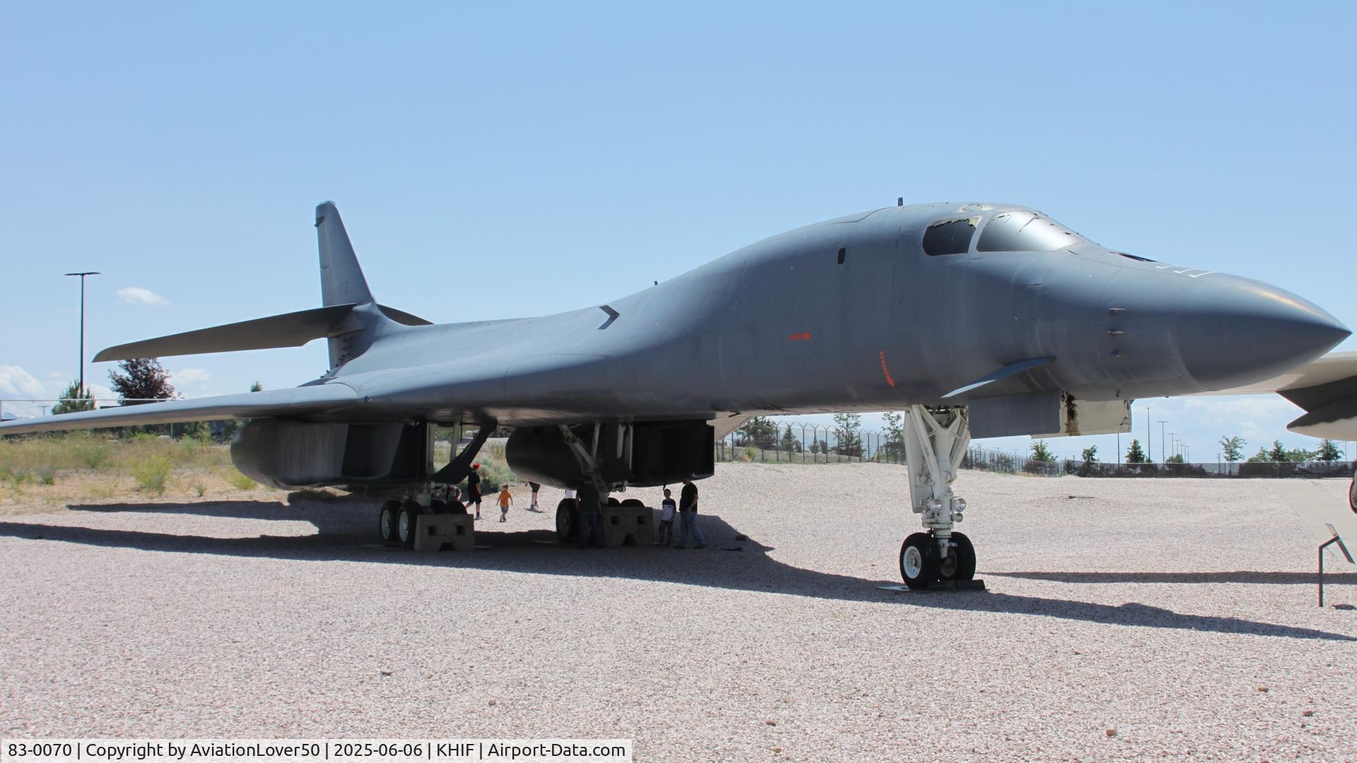 83-0070, 1983 Rockwell B-1B Lancer C/N 7, B-1B