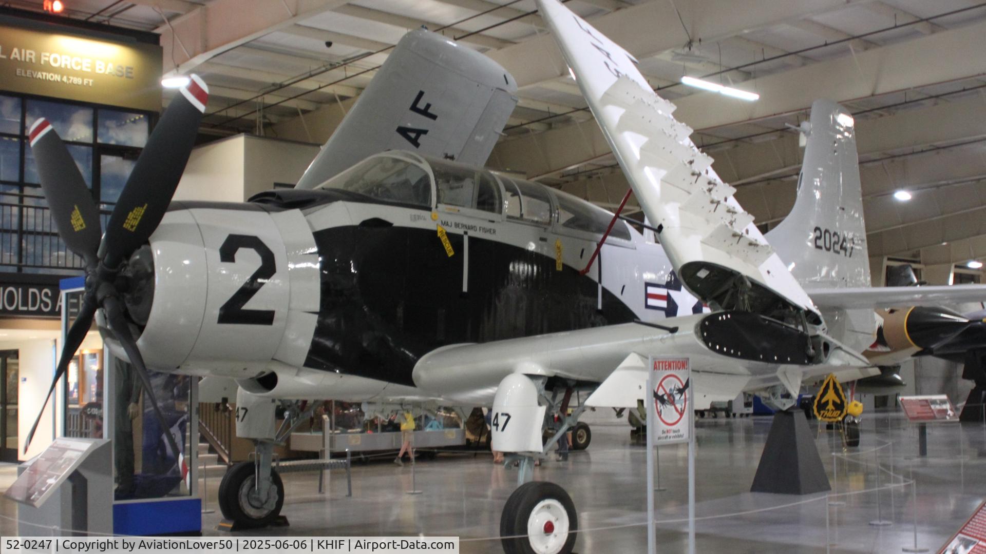52-0247, 1952 Douglas A-1E Skyraider C/N 81546, A-1E