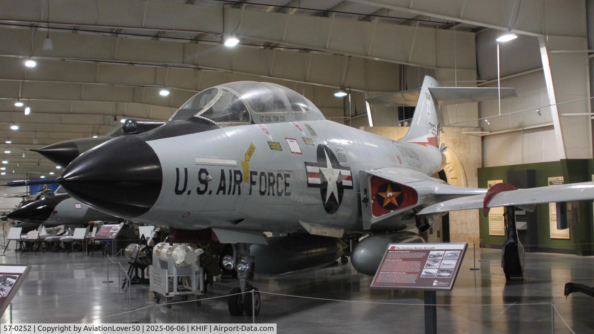 57-0252, McDonnell F-101B Voodoo C/N 430, F-101B