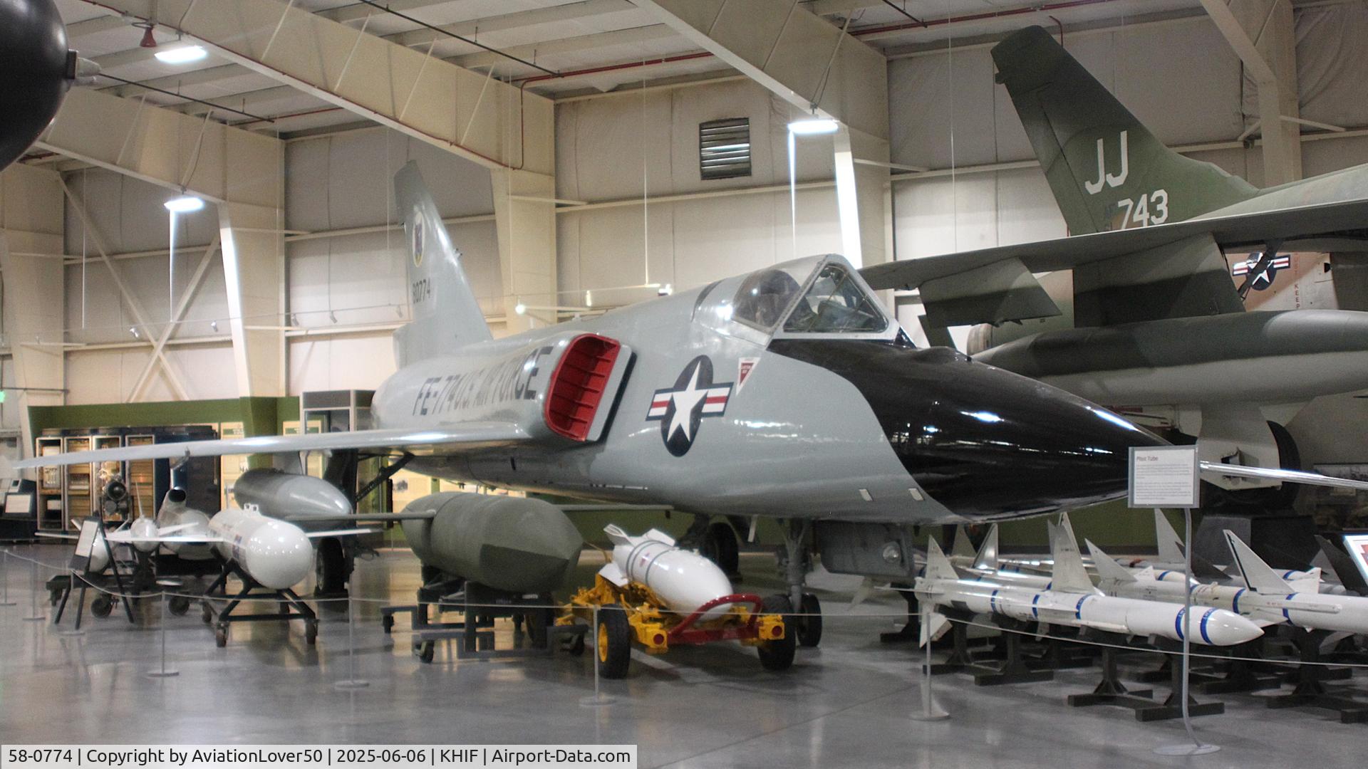 58-0774, 1958 Convair F-106B Delta Dart C/N 8-24-105, F-106A