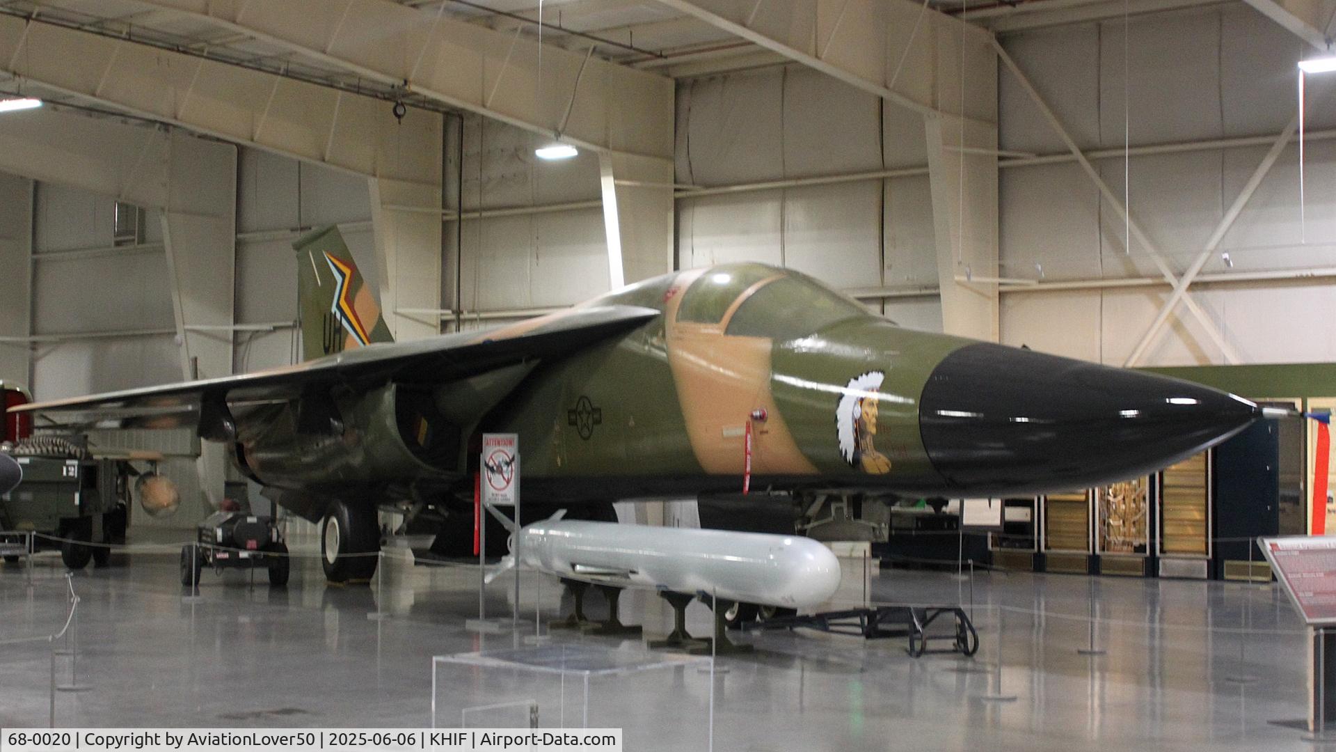 68-0020, 1968 General Dynamics F-111E Aardvark C/N A1-189/E-30, F-111E