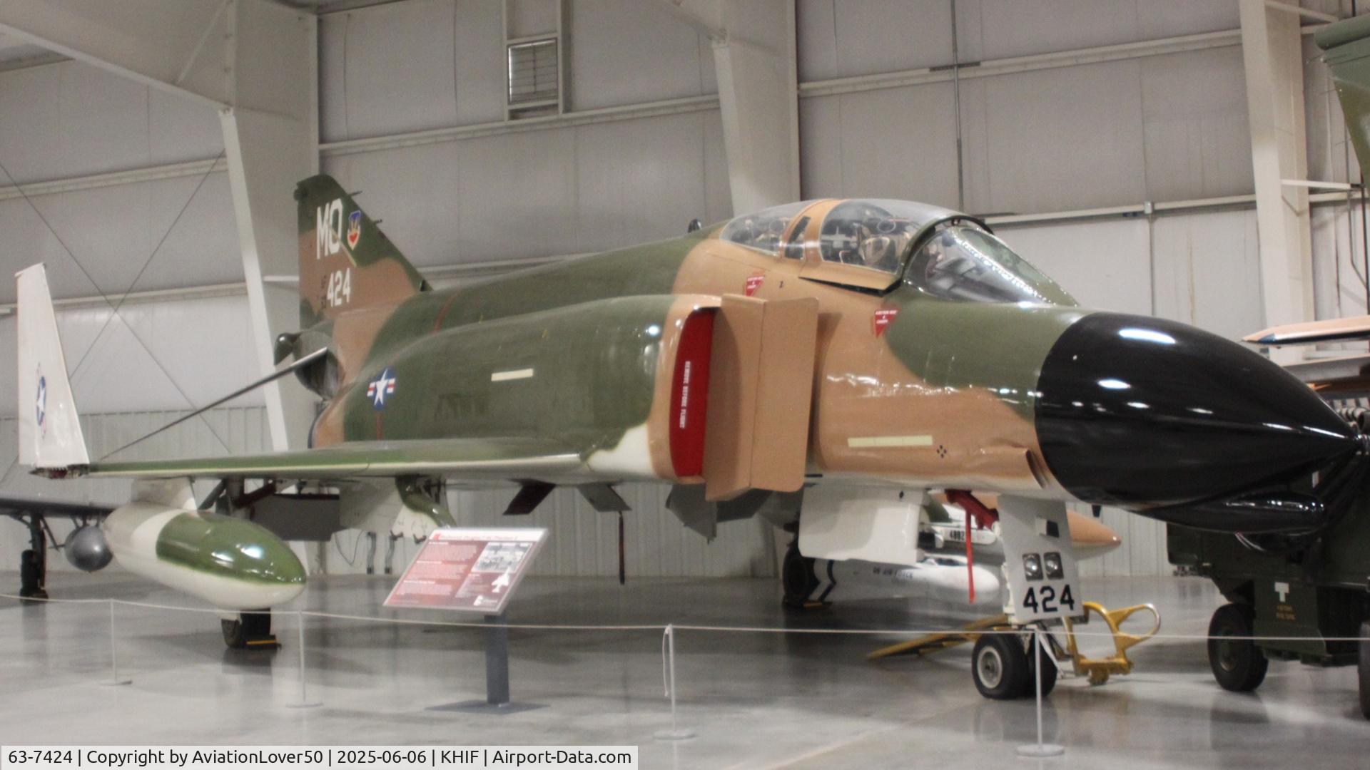 63-7424, 1963 McDonnell F-4C Phantom II C/N 366, F-4C