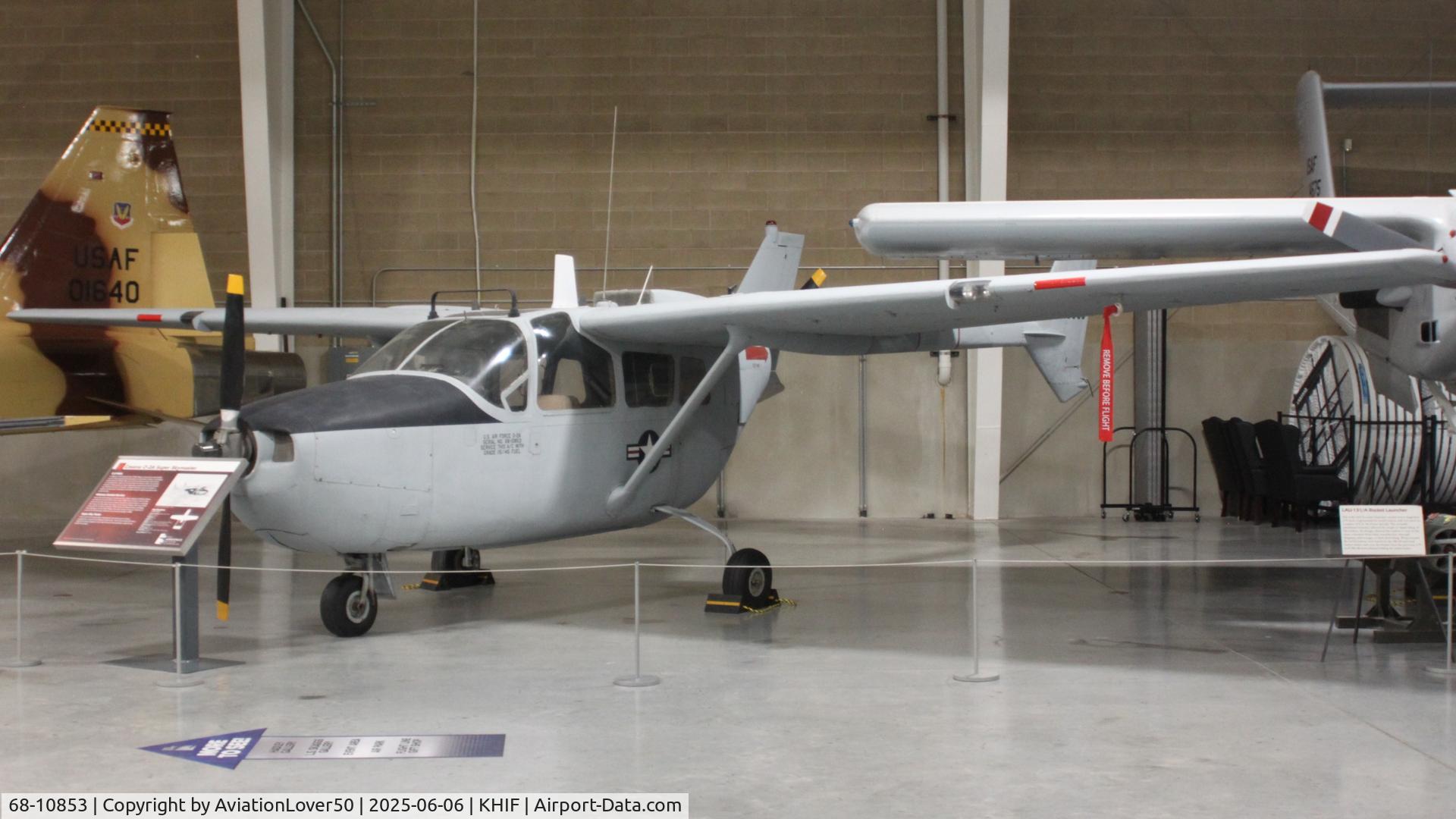 68-10853, 1969 Cessna O-2A Super Skymaster Super Skymaster C/N 337M-0218, O-2A
