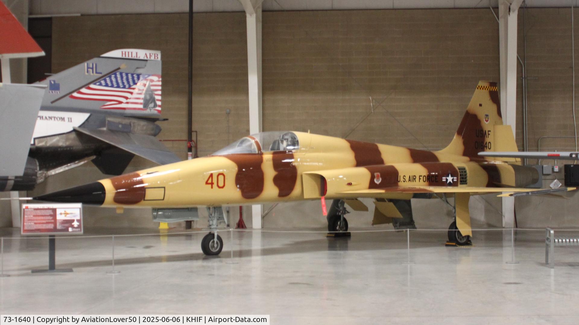 73-1640, 1974 Northrop F-5E Tiger II C/N R.1095, F-5E