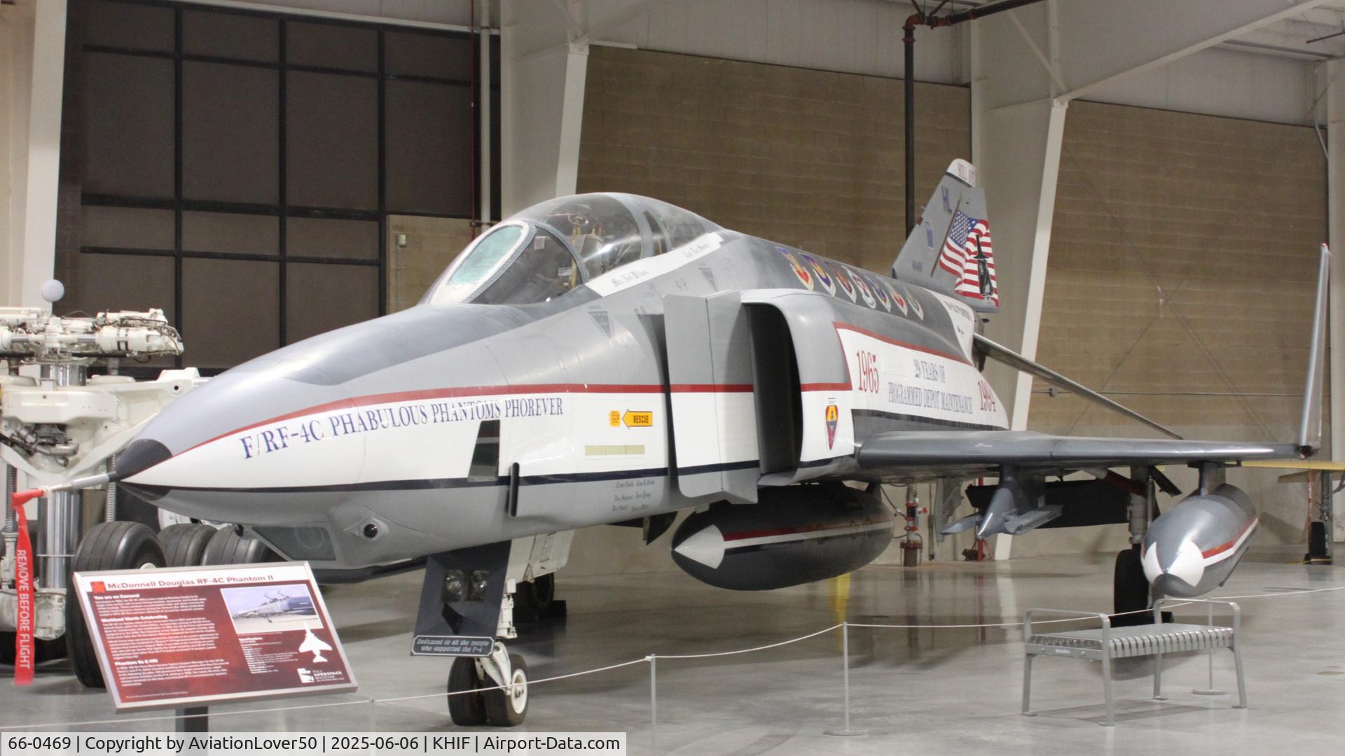 66-0469, 1966 McDonnell RF-4C Phantom II C/N 2632, RF-4C