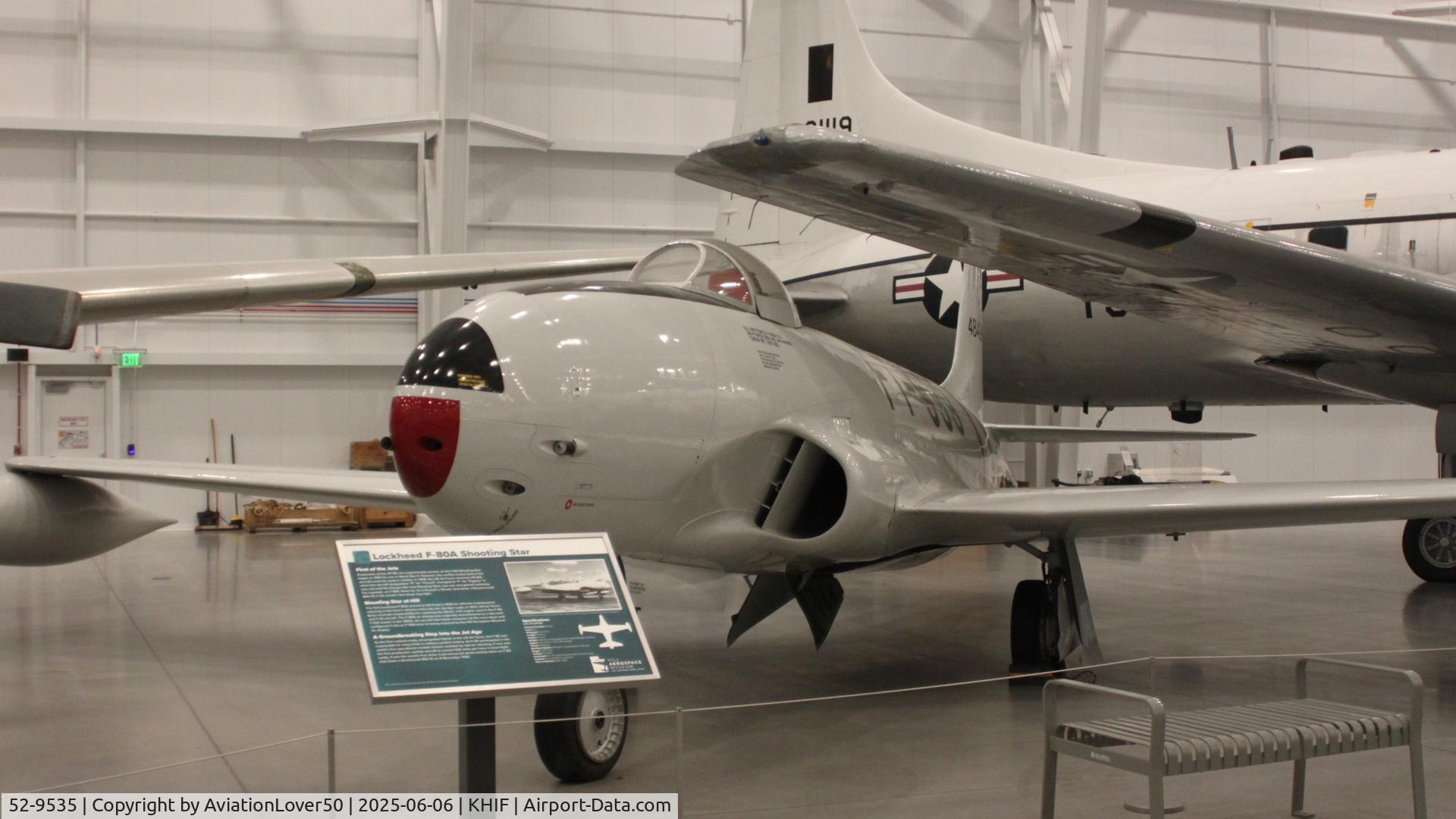 52-9535, 1952 Lockheed T-33A Shooting Star C/N 580-7670, F-80A