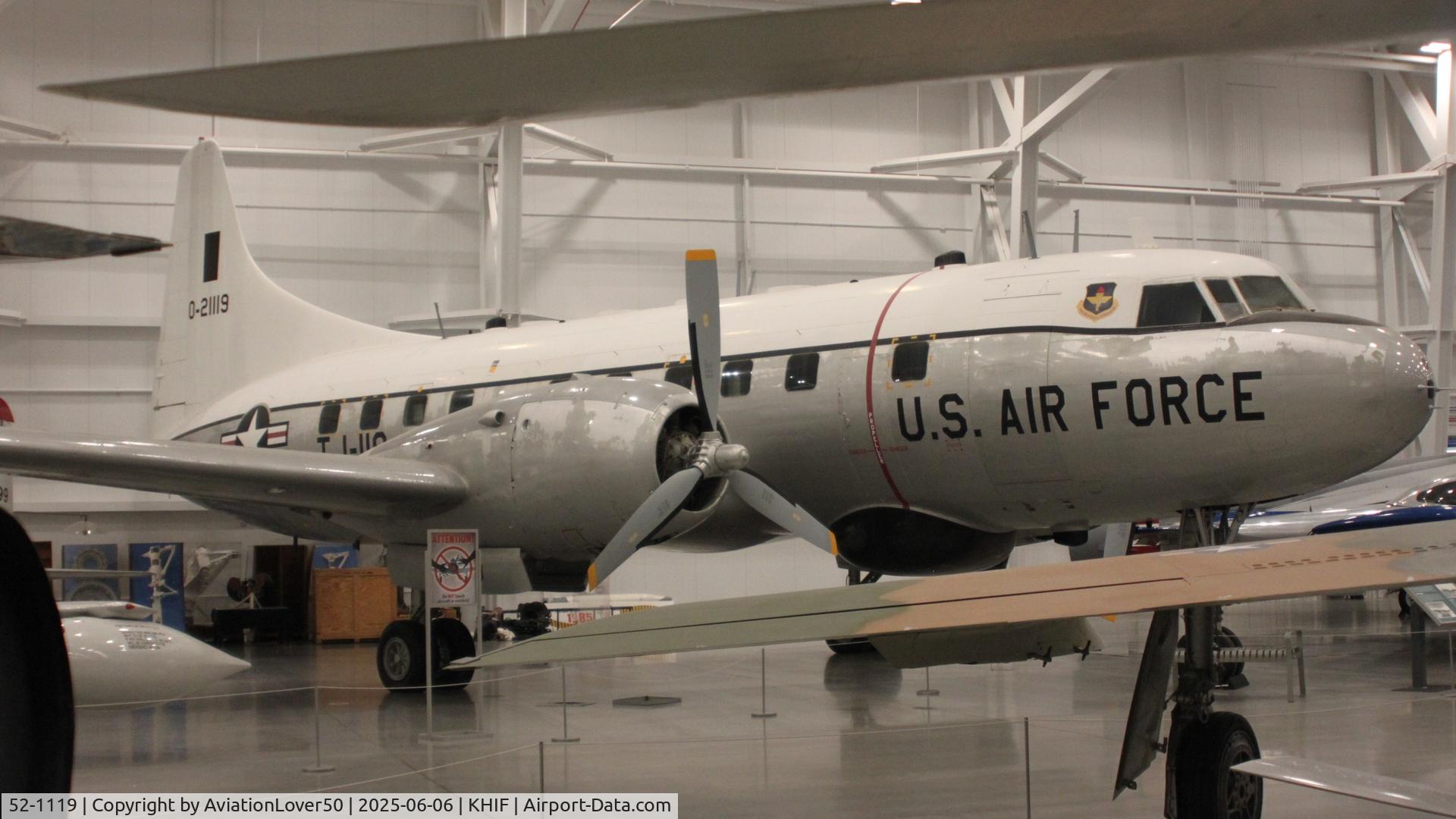 52-1119, 1952 Convair T-29C C/N 358, T-29C