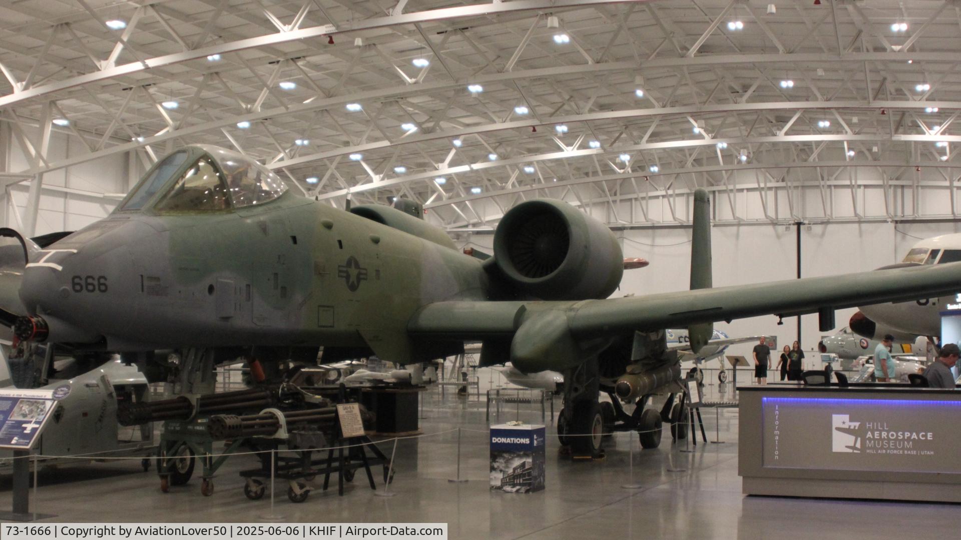 73-1666, 1973 Fairchild Republic A-10A Thunderbolt II C/N A10-0003, A-10A