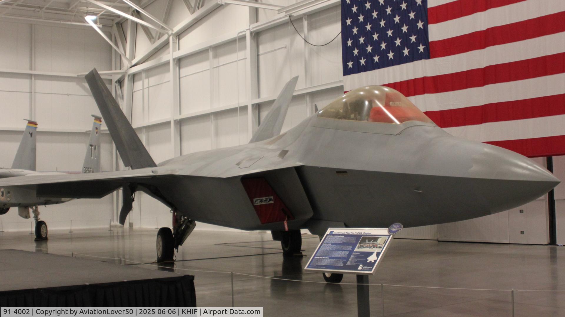 91-4002, 1991 91-4003 F-22A Raptor C/N 4002, F-22A