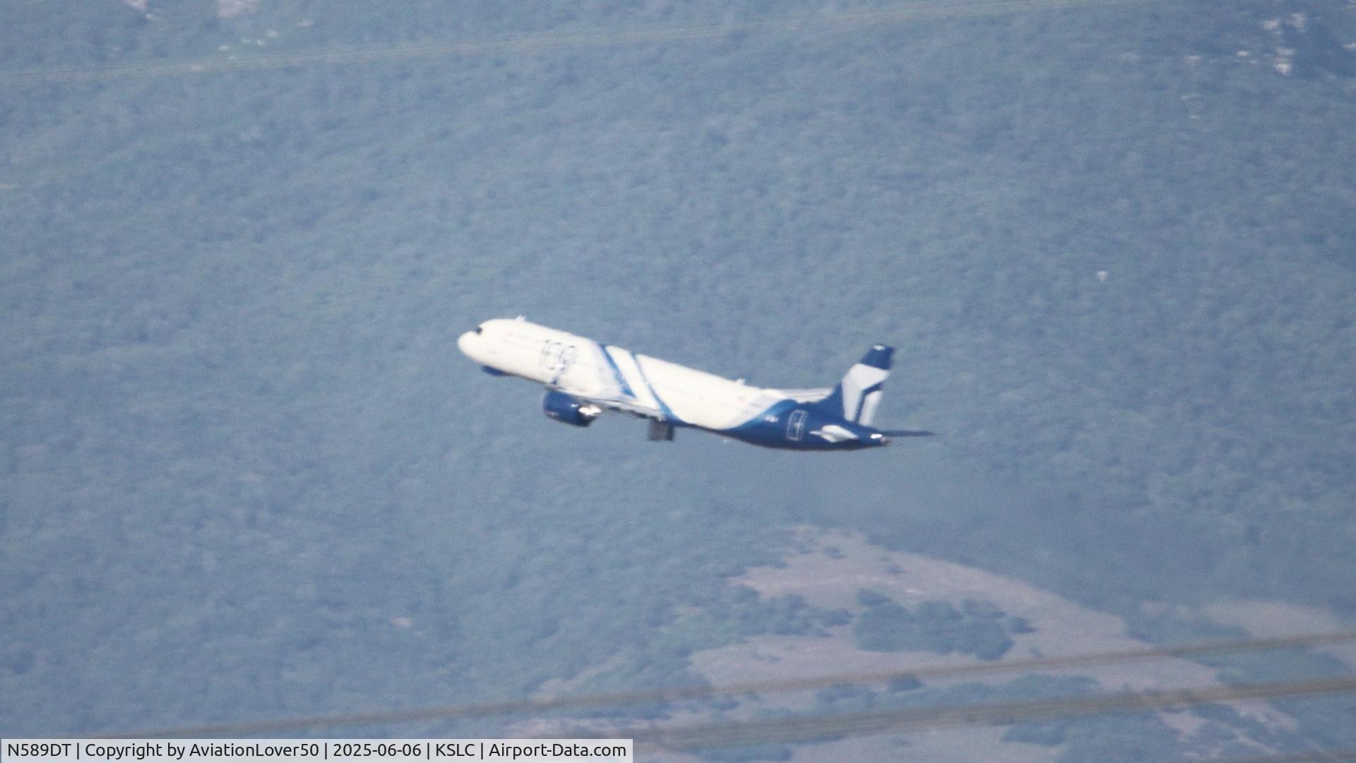 N589DT, 2025 Airbus A321-271NX C/N 12417, Delta 100 Years A321neo