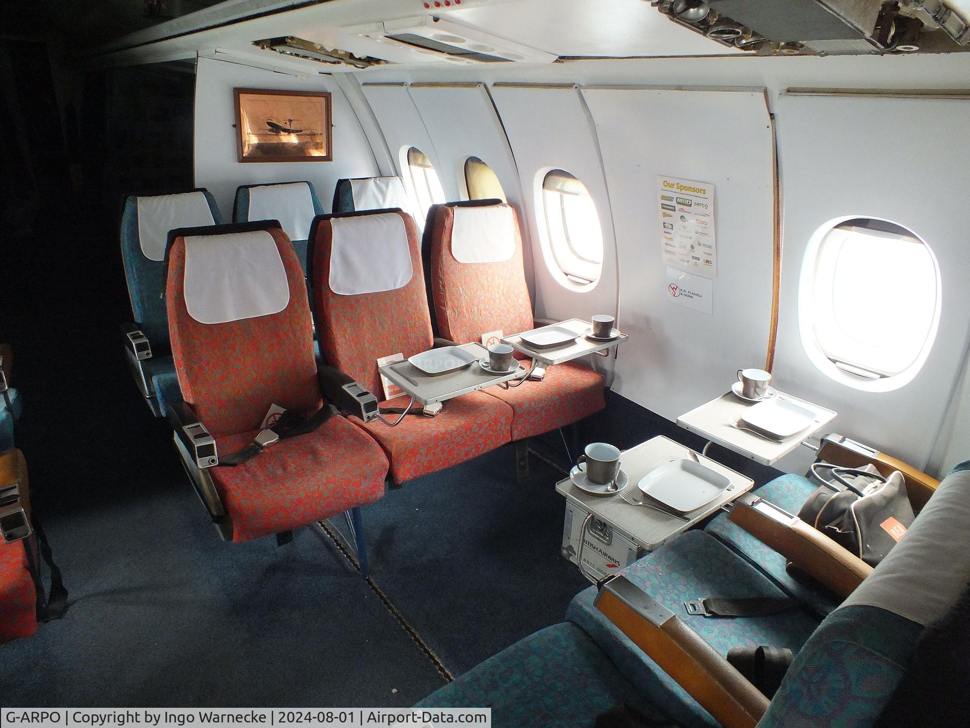 G-ARPO, 1965 Hawker Siddeley HS-121 Trident 1C C/N 2116, Hawker Siddeley HS.121 Trident 1C at the NELSAM, Sunderland #i
