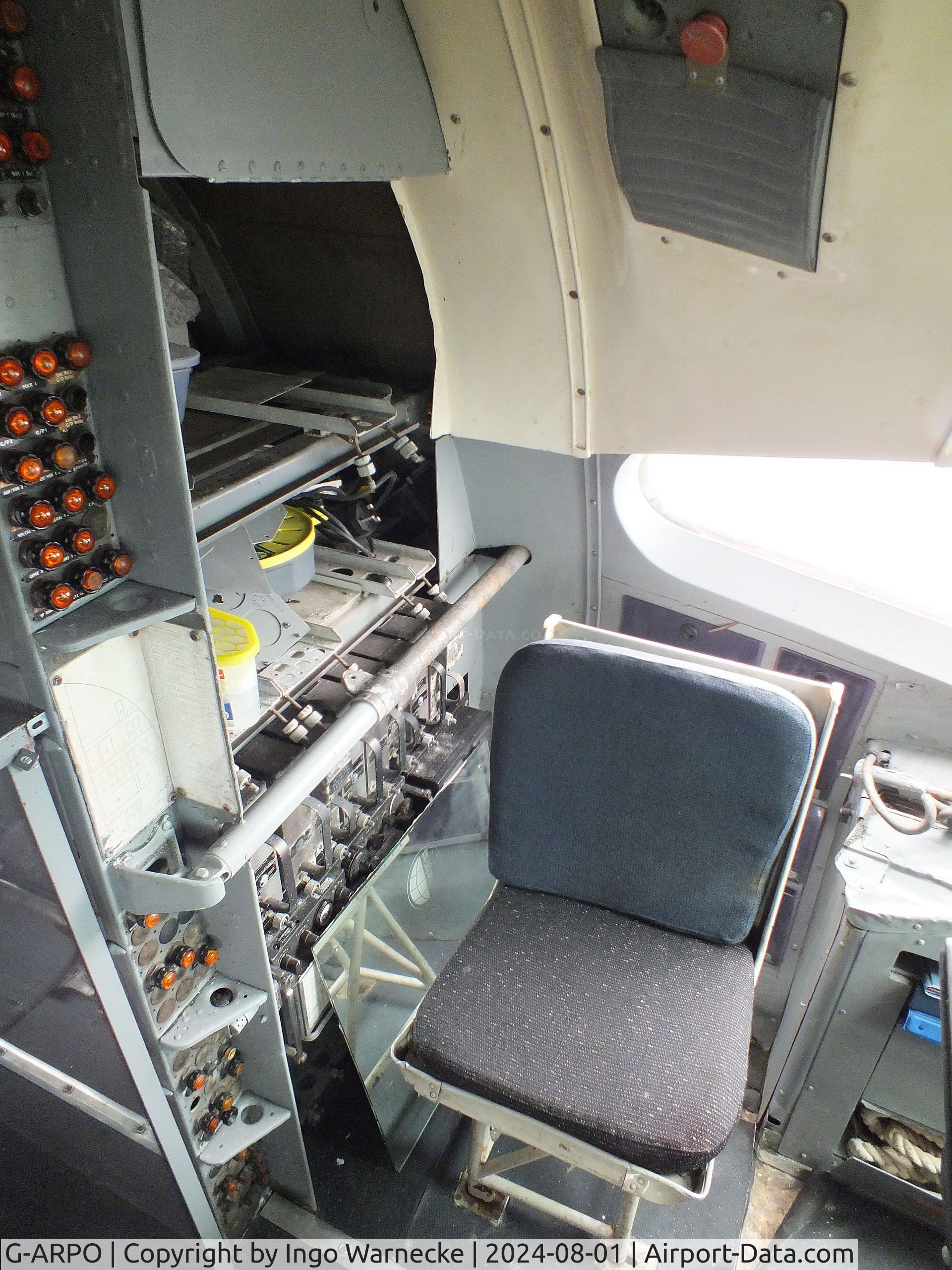 G-ARPO, 1965 Hawker Siddeley HS-121 Trident 1C C/N 2116, Hawker Siddeley HS.121 Trident 1C at the NELSAM, Sunderland #c