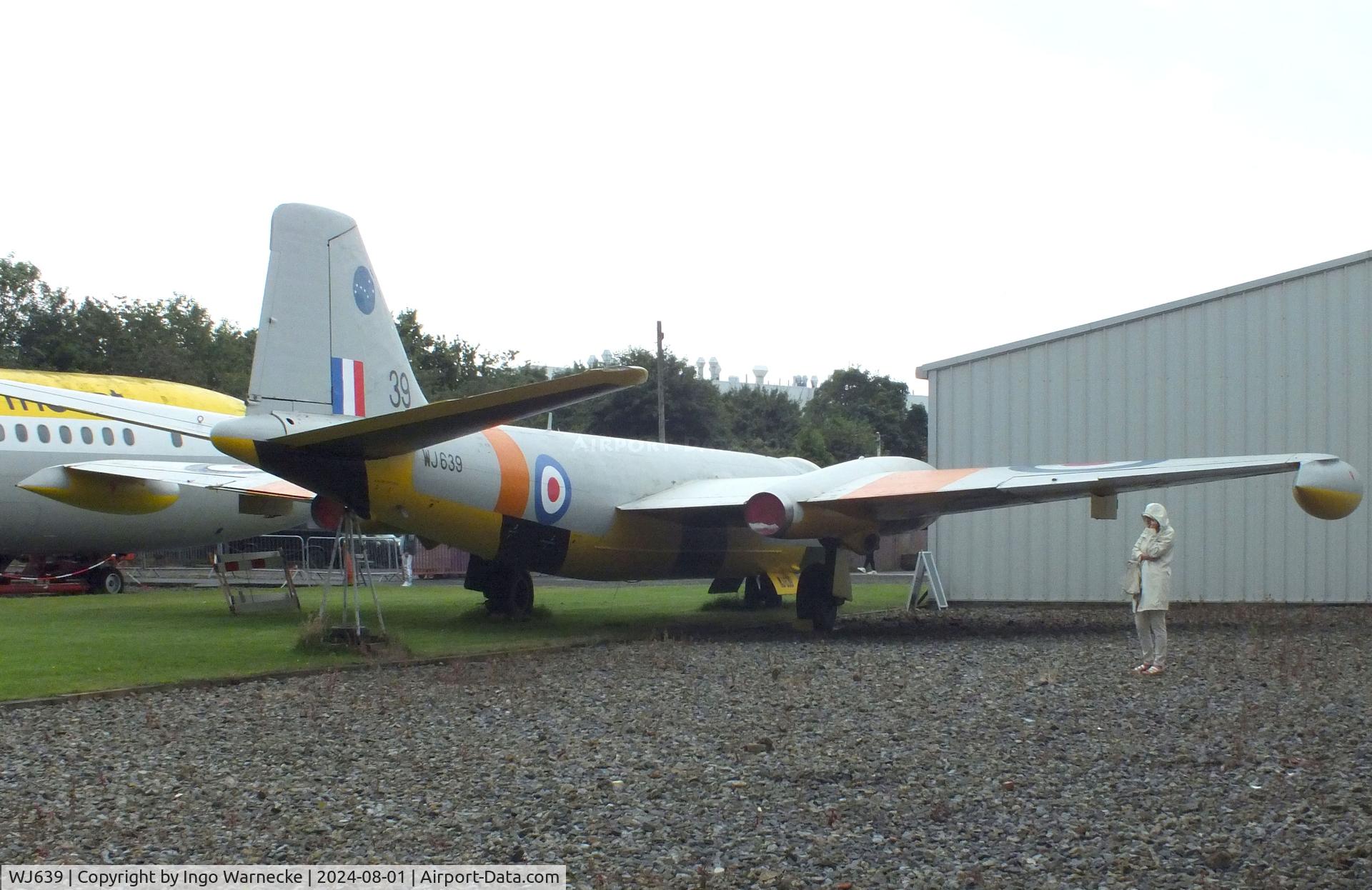 WJ639, English Electric Canberra TT.18 C/N HP-206B, English Electric Canberra TT18 at the NELSAM, Sunderland