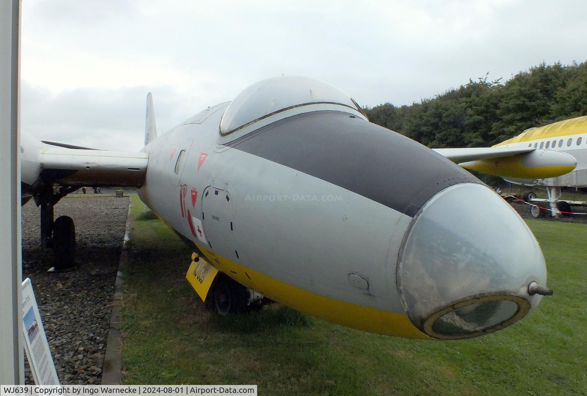 WJ639, English Electric Canberra TT.18 C/N HP-206B, English Electric Canberra TT18 at the NELSAM, Sunderland
