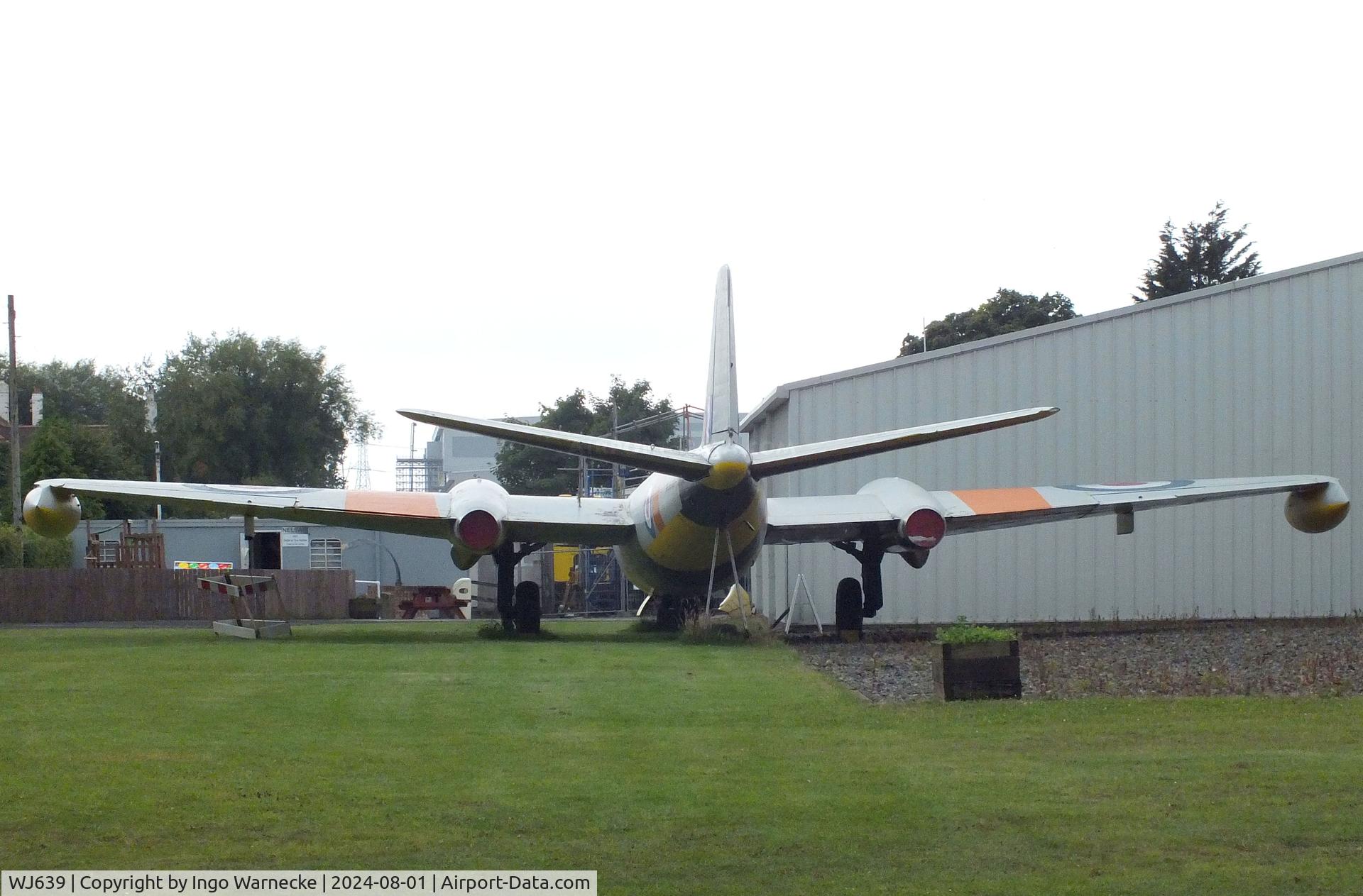 WJ639, English Electric Canberra TT.18 C/N HP-206B, English Electric Canberra TT18 at the NELSAM, Sunderland