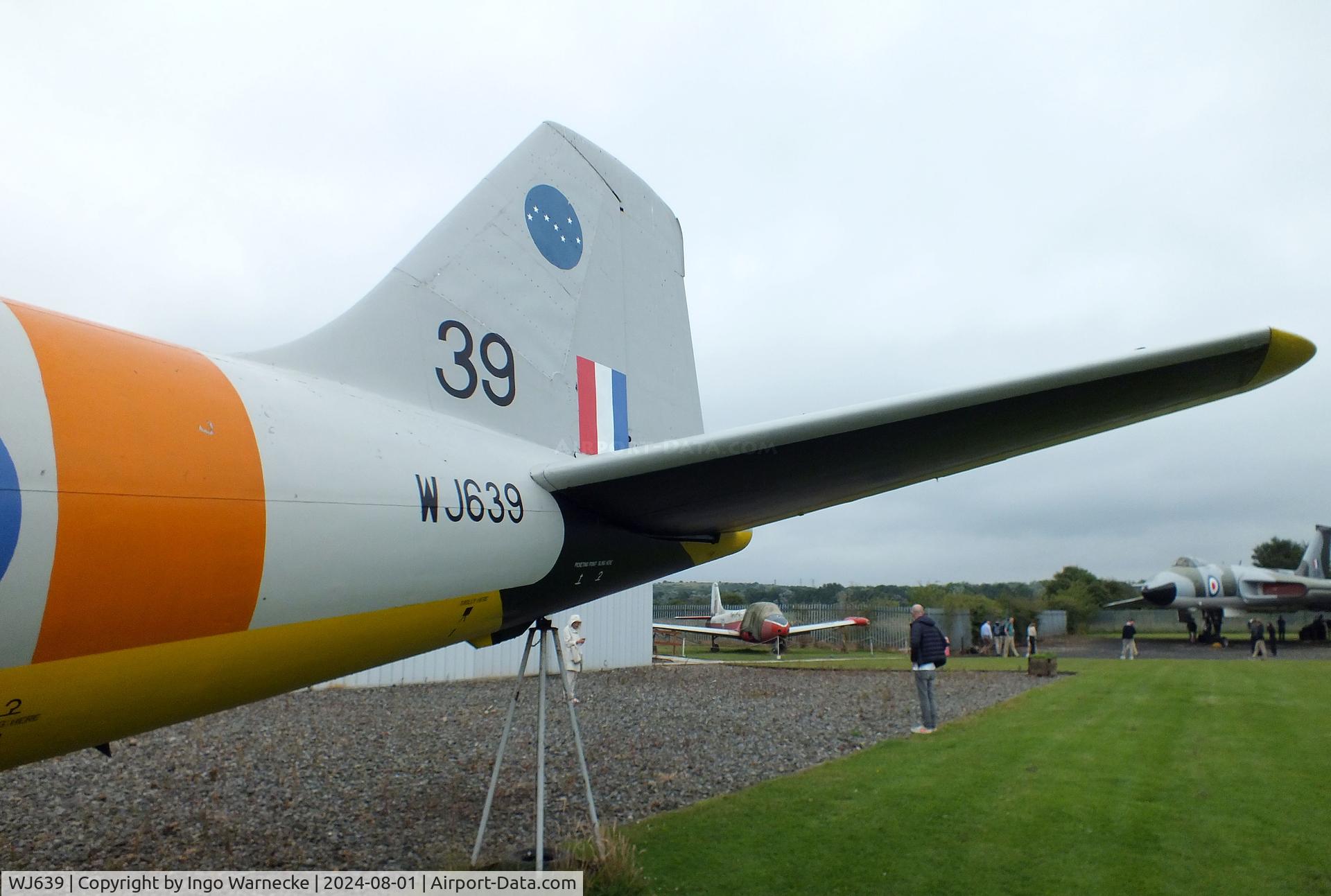 WJ639, English Electric Canberra TT.18 C/N HP-206B, English Electric Canberra TT18 at the NELSAM, Sunderland
