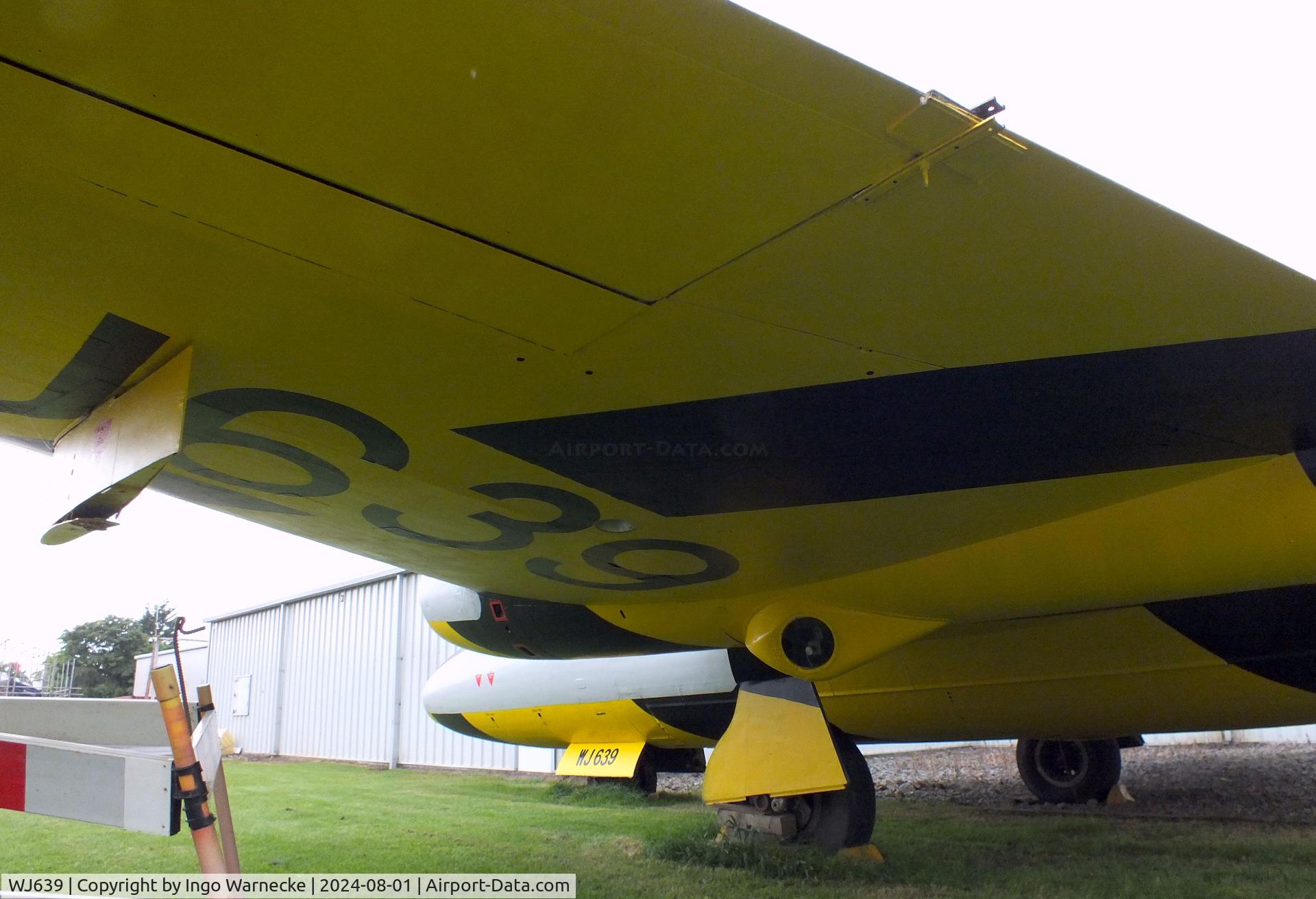 WJ639, English Electric Canberra TT.18 C/N HP-206B, English Electric Canberra TT18 at the NELSAM, Sunderland