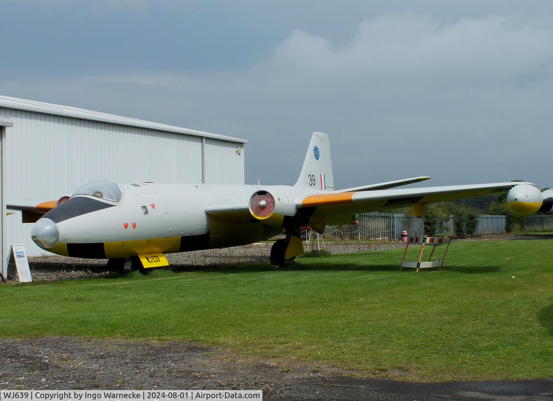 WJ639, English Electric Canberra TT.18 C/N HP-206B, English Electric Canberra TT18 at the NELSAM, Sunderland