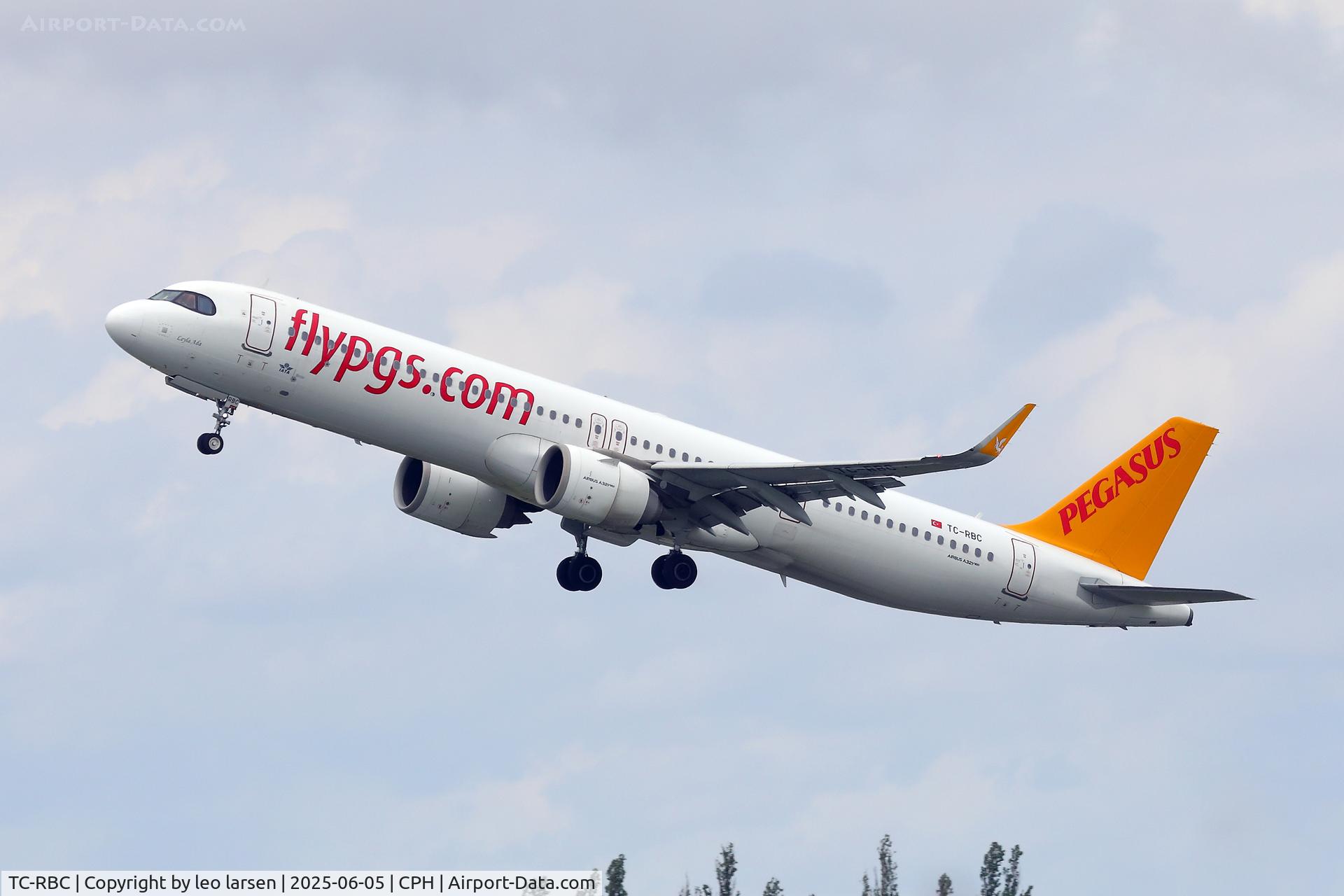 TC-RBC, 2020 Airbus A321-251NX C/N 9281, Copenhagen 5.6.2025