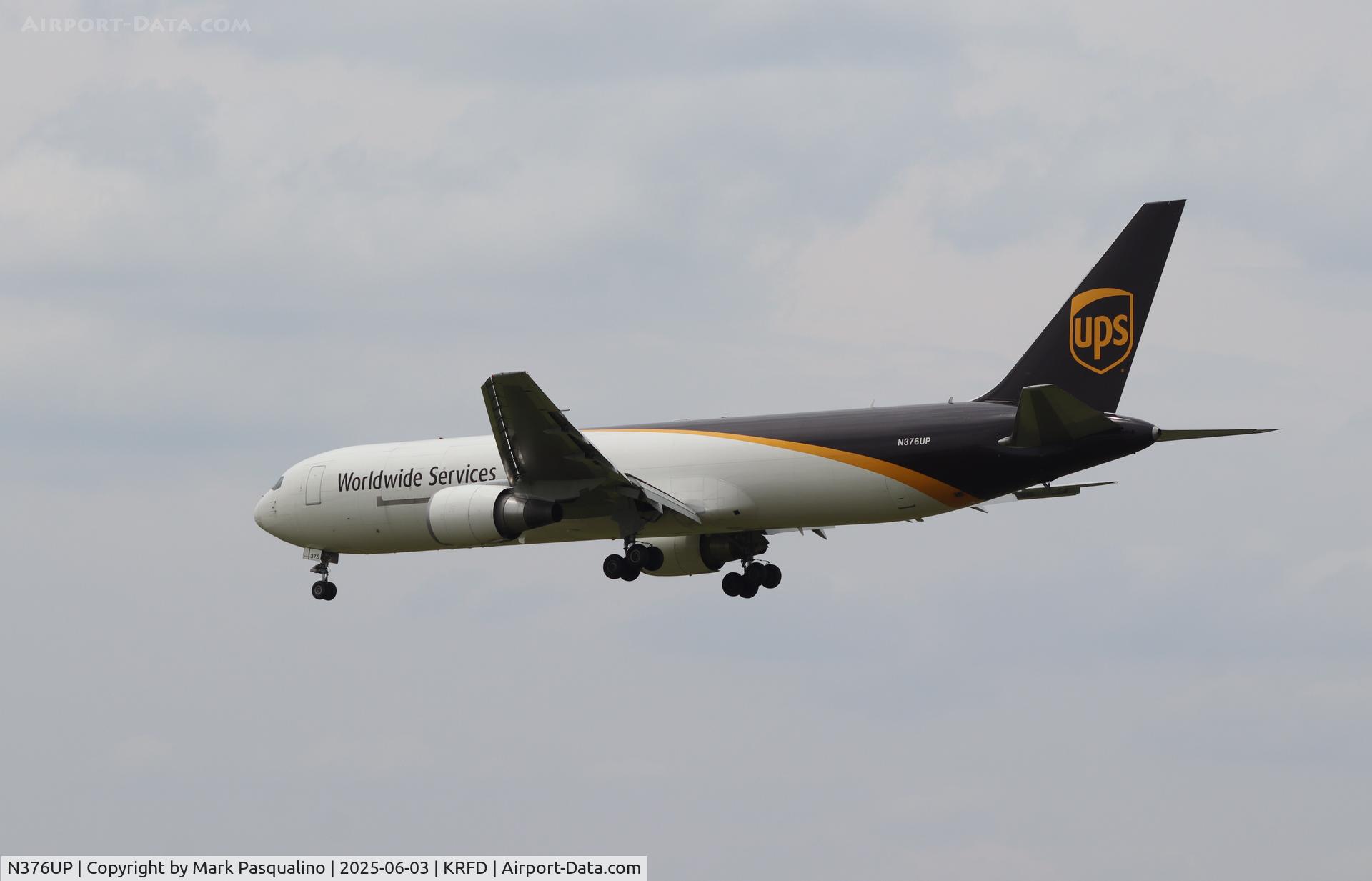 N376UP, 2021 Boeing 767-300F C/N 66811, Boeing 767-300F