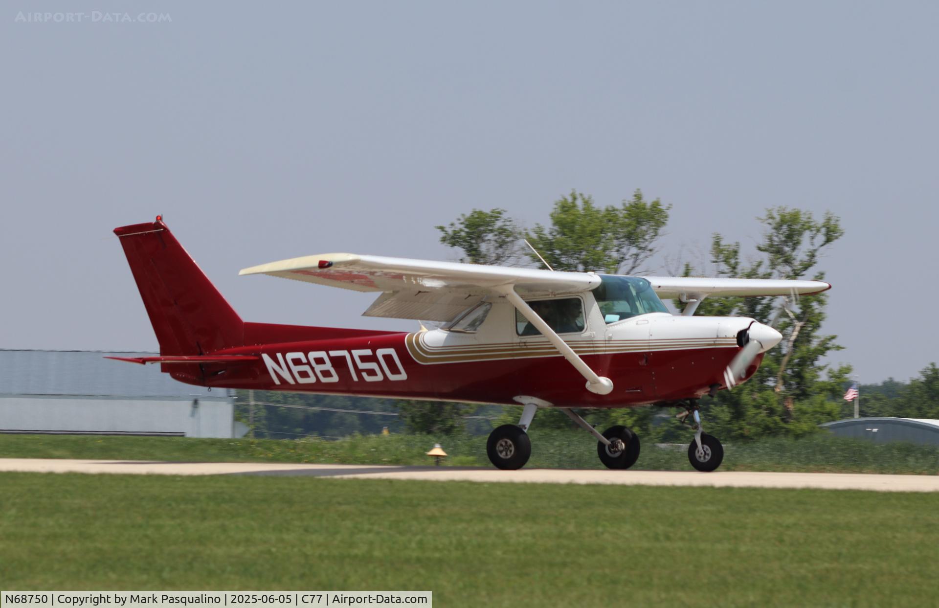 N68750, 1978 Cessna 152 C/N 15282356, Cessna 152
