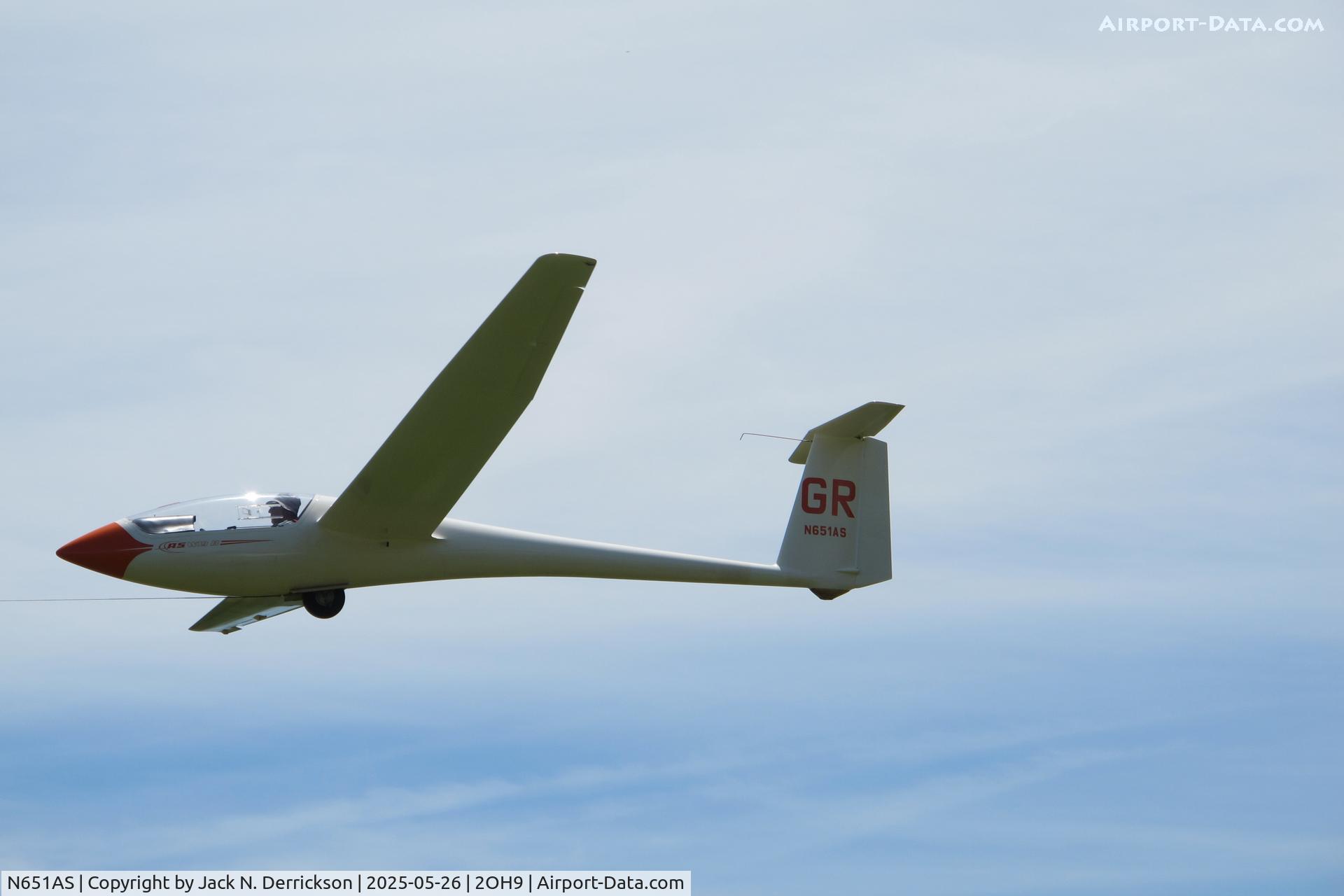 N651AS, 1979 Schleicher ASW-19B C/N 19289, Wright Memorial