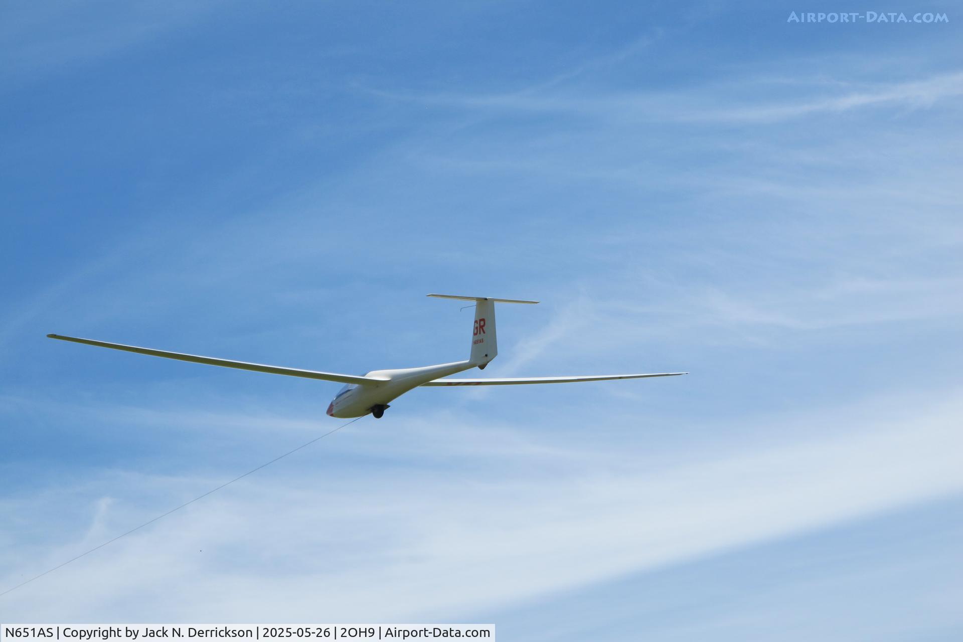 N651AS, 1979 Schleicher ASW-19B C/N 19289, Wright Memorial
