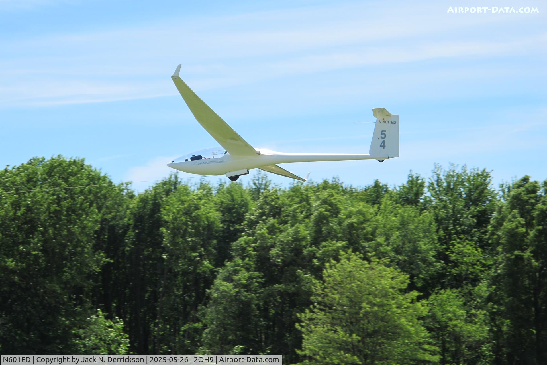 N601ED, 1992 Glaser-dirks DG-600 C/N 6-100, Wright Memorial