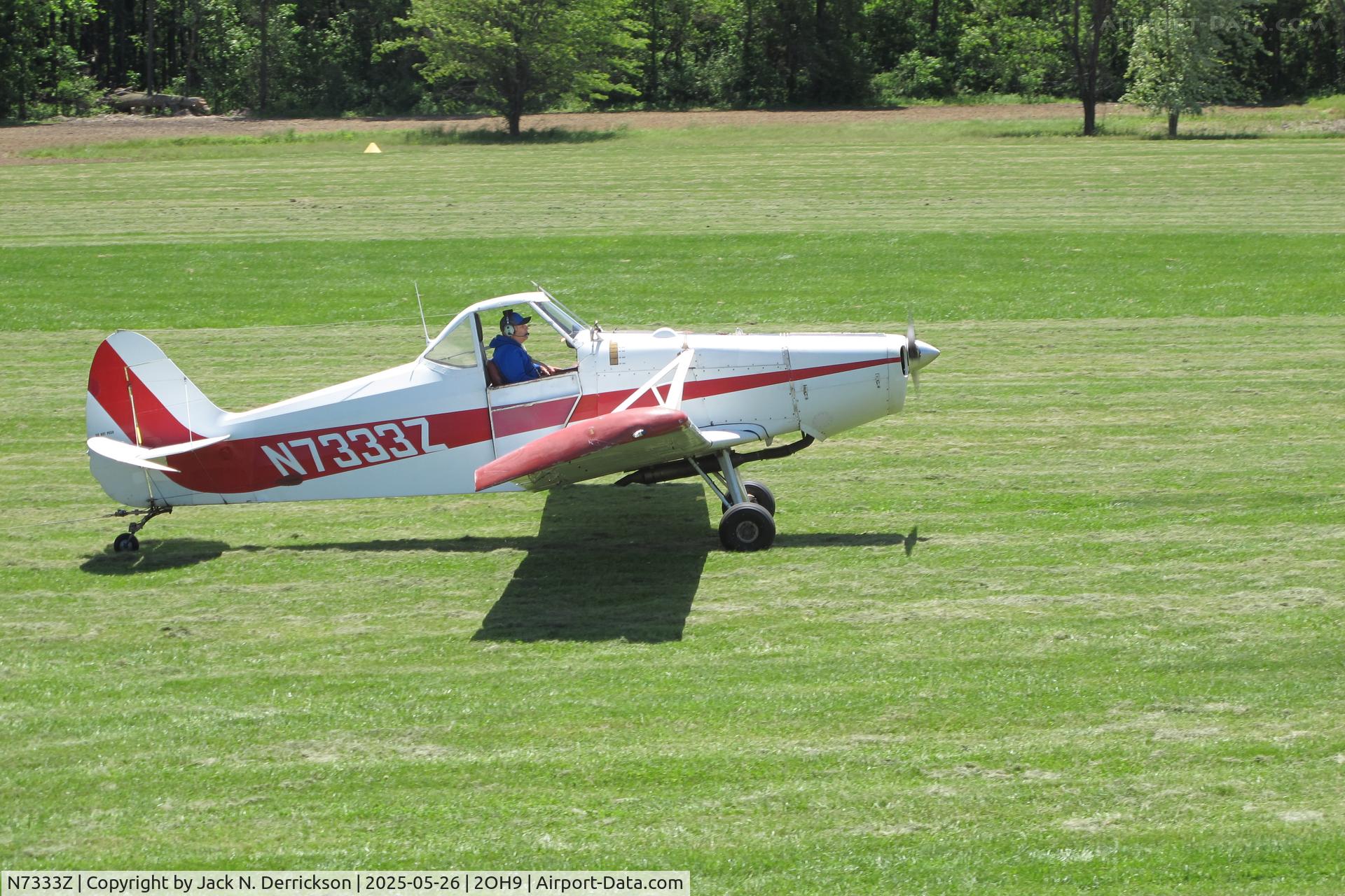 N7333Z, 1965 Piper PA-25-235 Pawnee C/N 25-3281, Wright Memorial