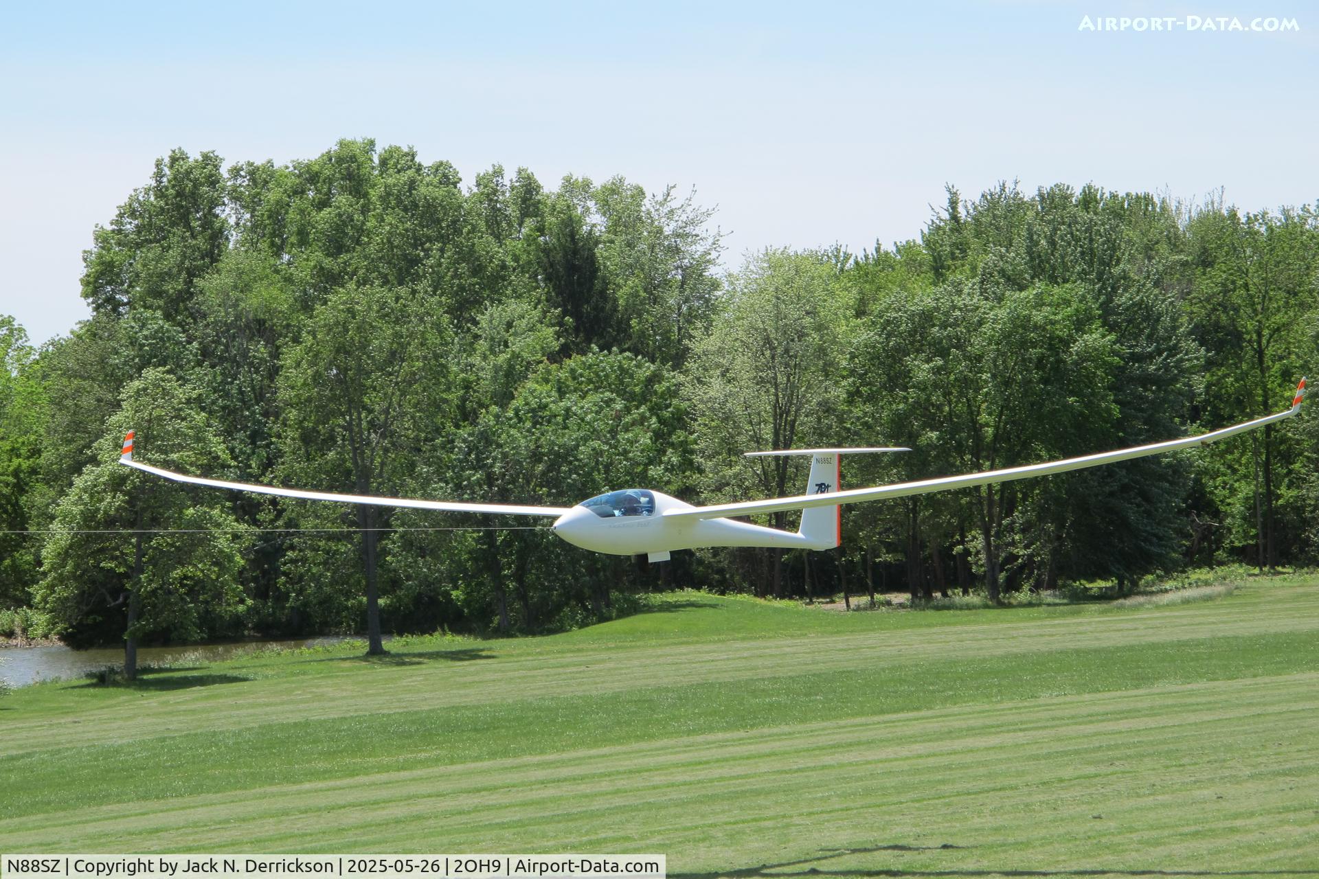 N88SZ, 2009 Schempp Hirth Ventus 2cxt C/N 220, Wright Memorial