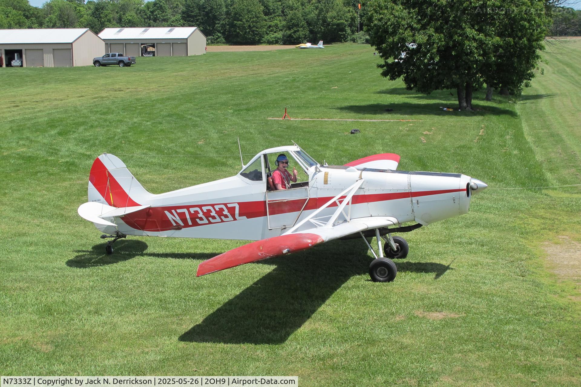 N7333Z, 1965 Piper PA-25-235 Pawnee C/N 25-3281, Wright Memorial