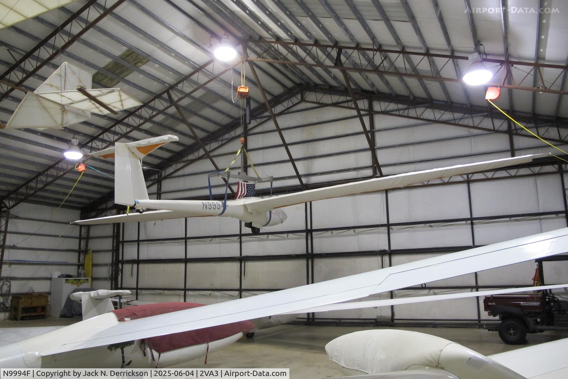 N9994F, 1976 Glaser-Dirks DG-100 C/N 72, Merlin