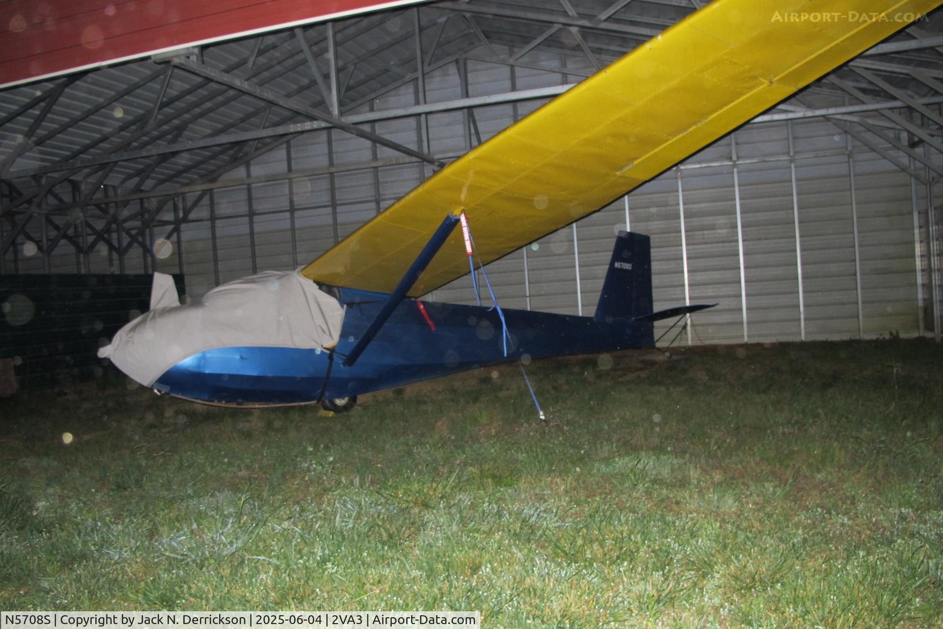 N5708S, 1967 Schweizer SGS 2-33 C/N 55, Merlin