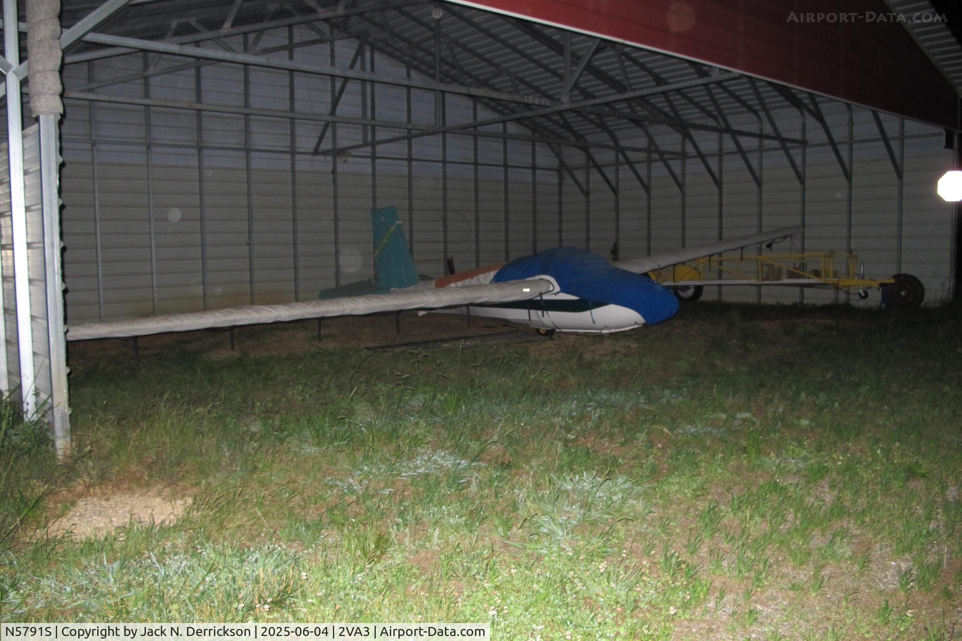N5791S, 1968 Schweizer SGS 1-26D C/N 403, Merlin