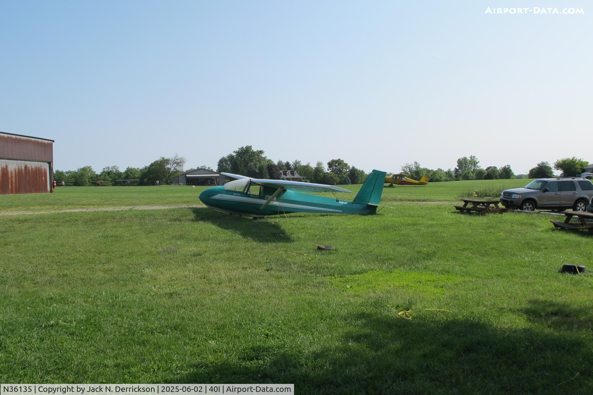 N36135, 1981 Schweizer SGS 2-33A C/N 564, Stewart's
