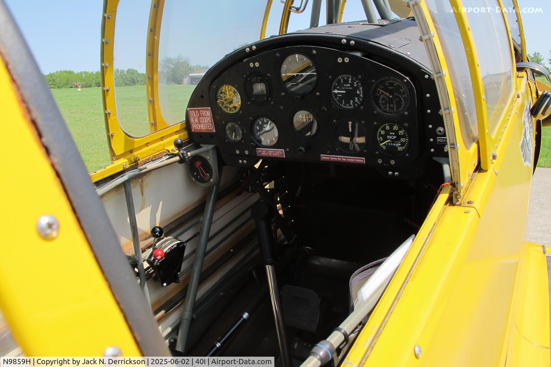 N9859H, Fairchild M-62A-3 Cornell II C/N T43-4446, Stewart's