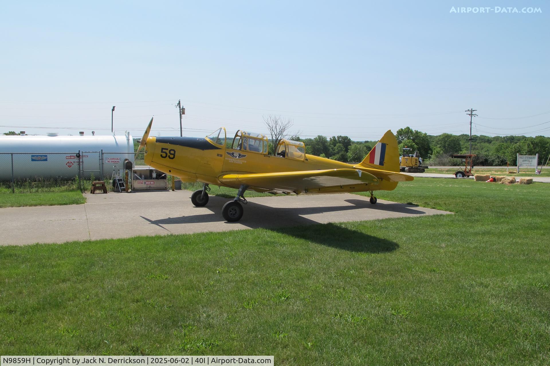 N9859H, Fairchild M-62A-3 Cornell II C/N T43-4446, Stewart's