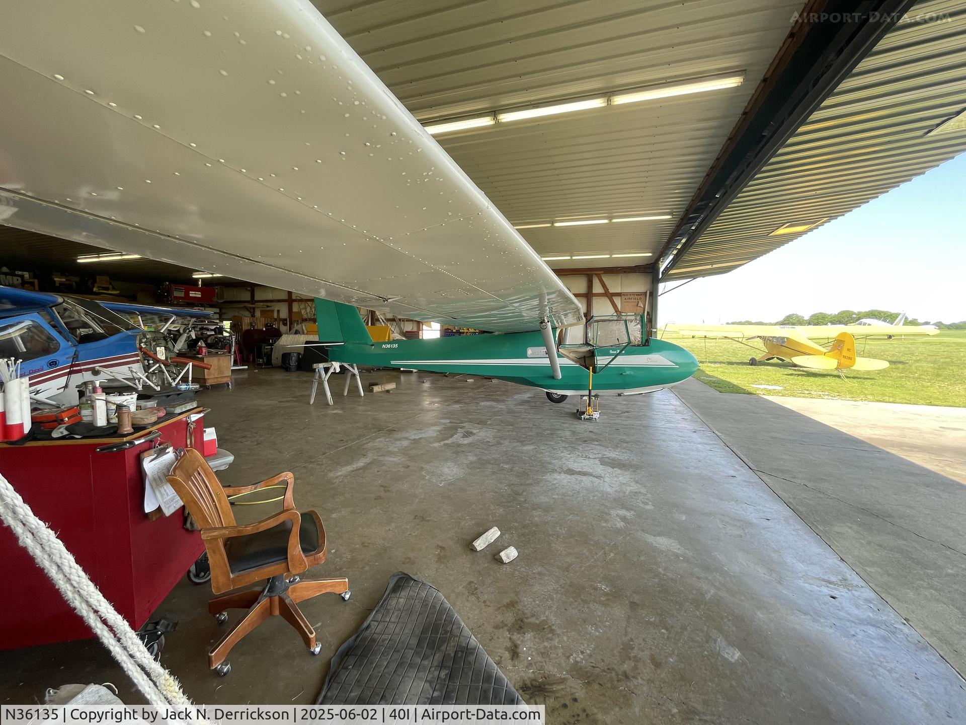 N36135, 1981 Schweizer SGS 2-33A C/N 564, Stewart's