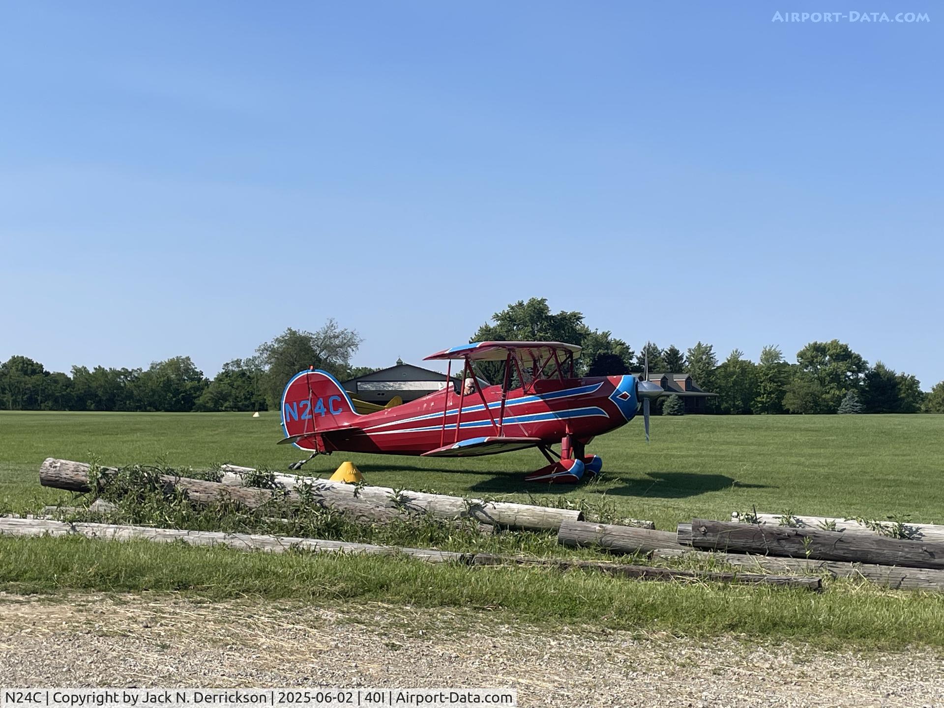 N24C, 1985 Great Lakes 2T-1A-2 Sport Trainer C/N 1011, Stewart's