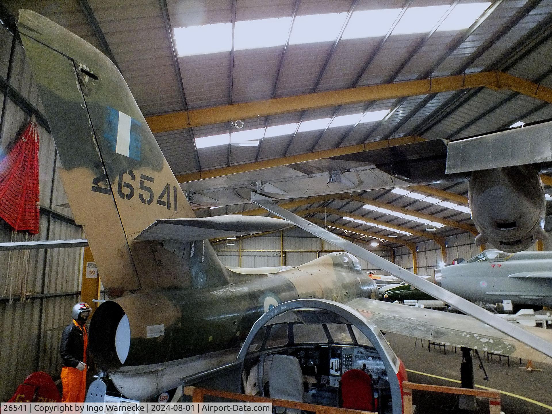 26541, Republic F-84F Thunderstreak C/N 52-6541, Republic F-84F Thunderstreak at the NELSAM, Sunderland