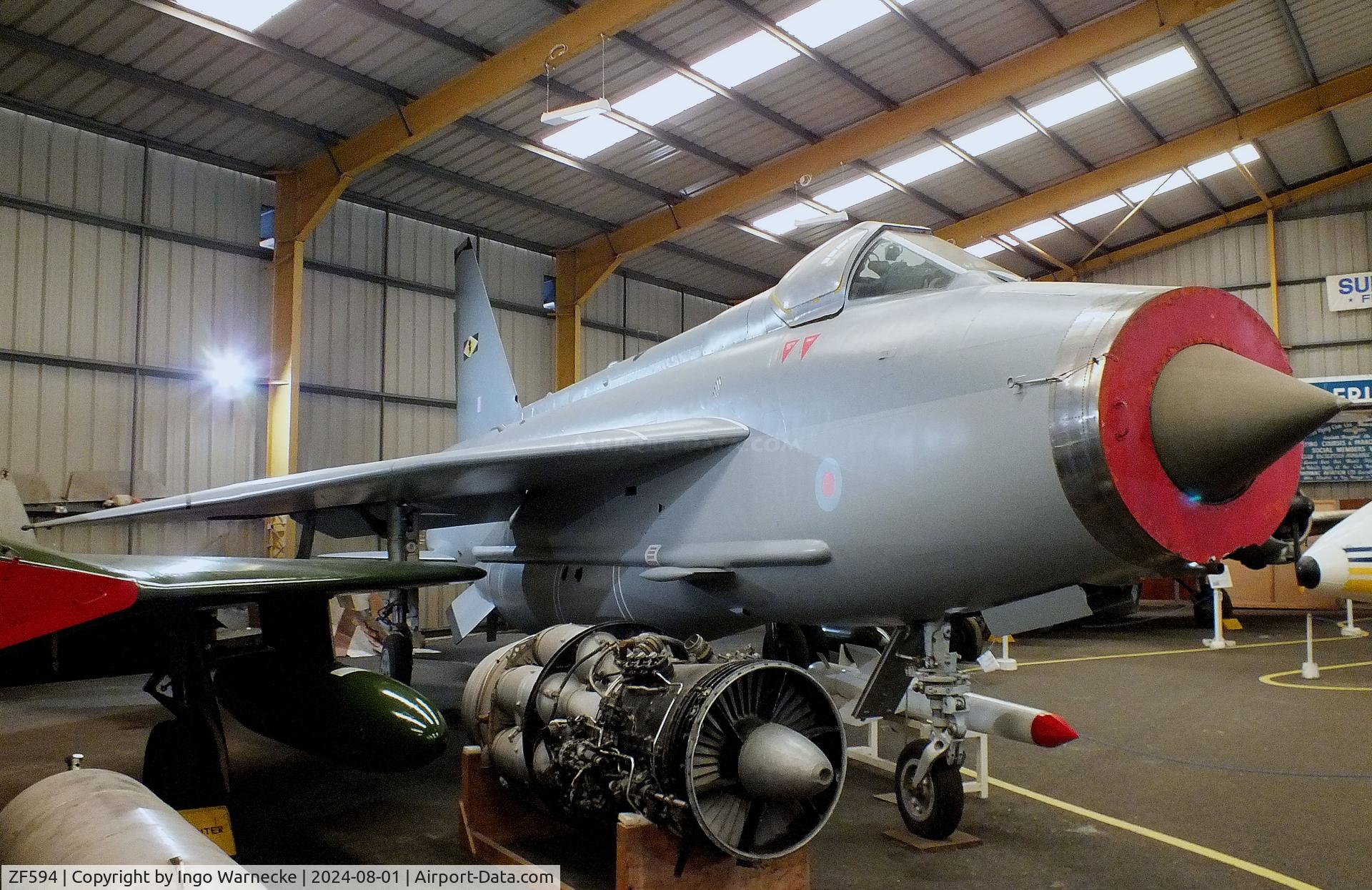 ZF594, English Electric Lightning F.53 C/N 95303, English Electric Lightning F53 (ex RSAF 53-696, displayed as XS933) at the NELSAM, Sunderland