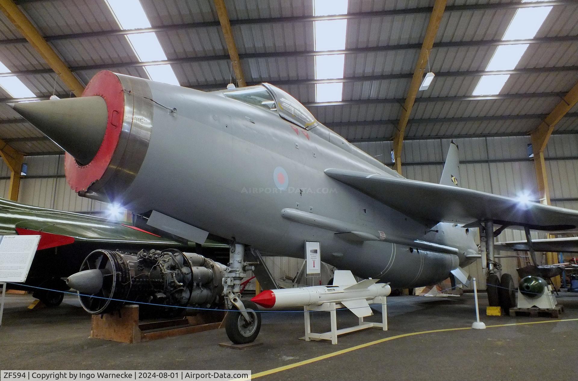ZF594, English Electric Lightning F.53 C/N 95303, English Electric Lightning F53 (ex RSAF 53-696, displayed as XS933) at the NELSAM, Sunderland