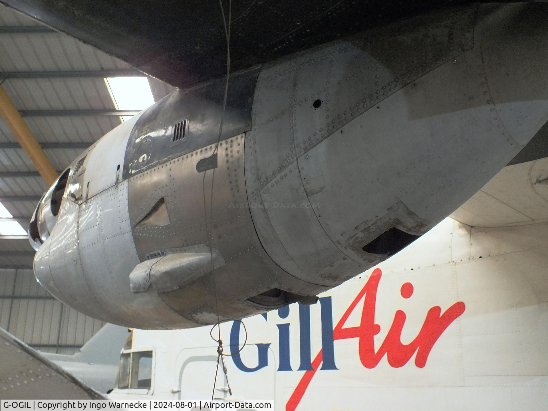 G-OGIL, 1981 Short 330-100 C/N SH.3068, Short 330-100 at the NELSAM, Sunderland