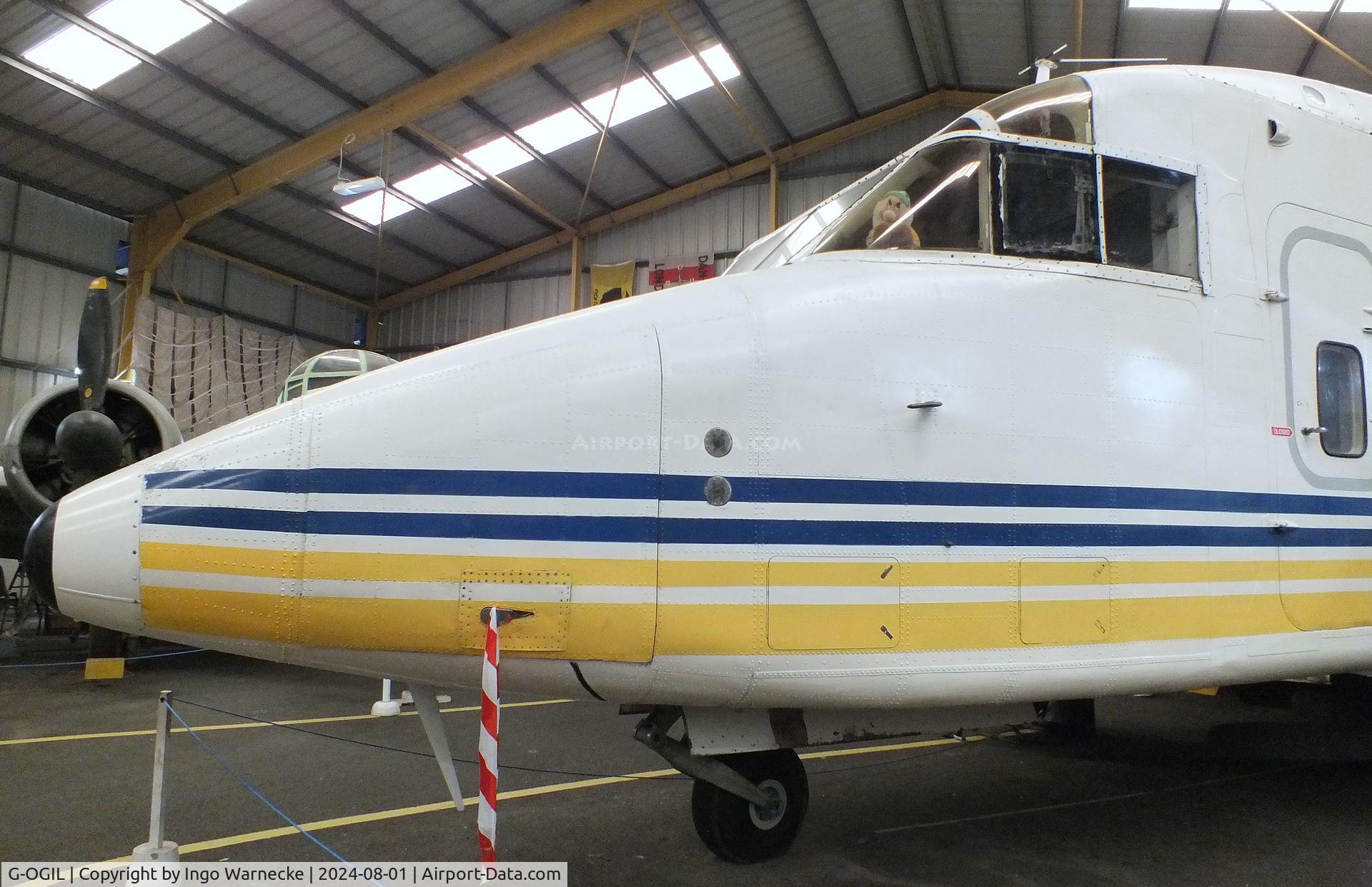 G-OGIL, 1981 Short 330-100 C/N SH.3068, Short 330-100 at the NELSAM, Sunderland