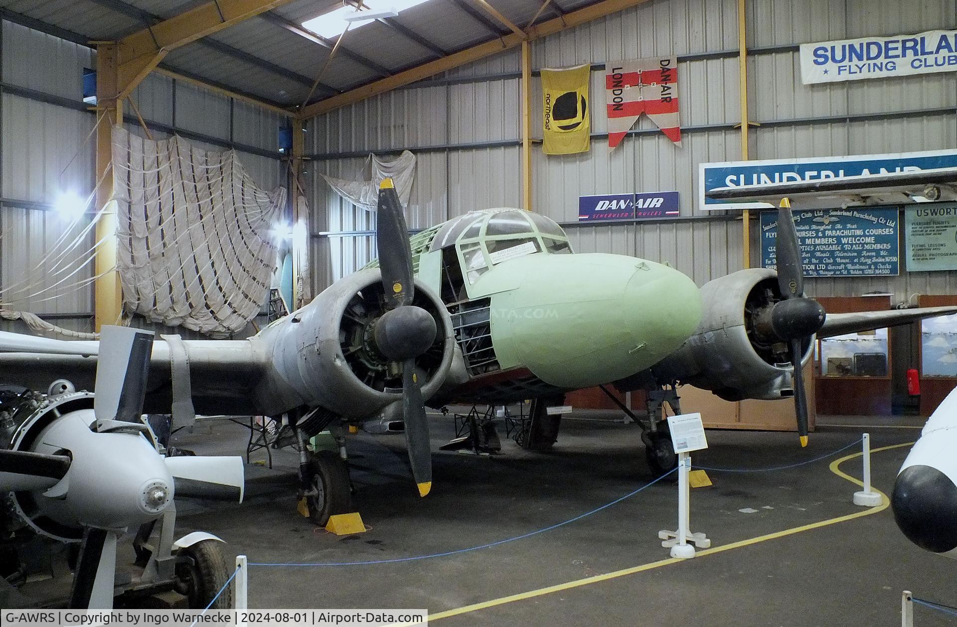 G-AWRS, Avro 652A Anson C.19 Srs 2 C/N 33785, Avro 652A Anson C19 Srs2 getting restored at the NELSAM, Sunderland