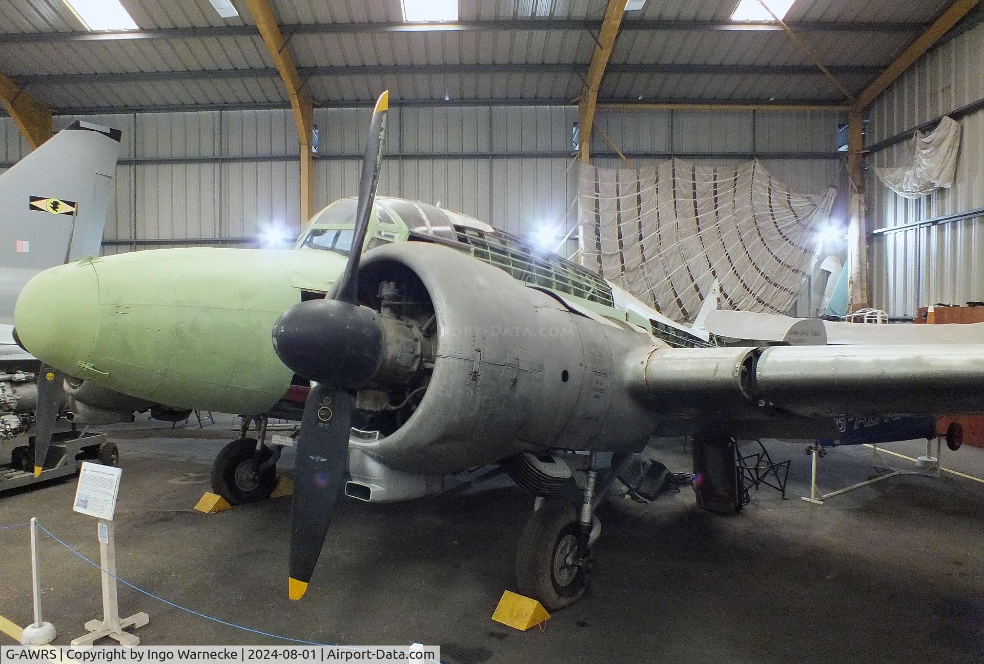 G-AWRS, Avro 652A Anson C.19 Srs 2 C/N 33785, Avro 652A Anson C19 Srs2 getting restored at the NELSAM, Sunderland
